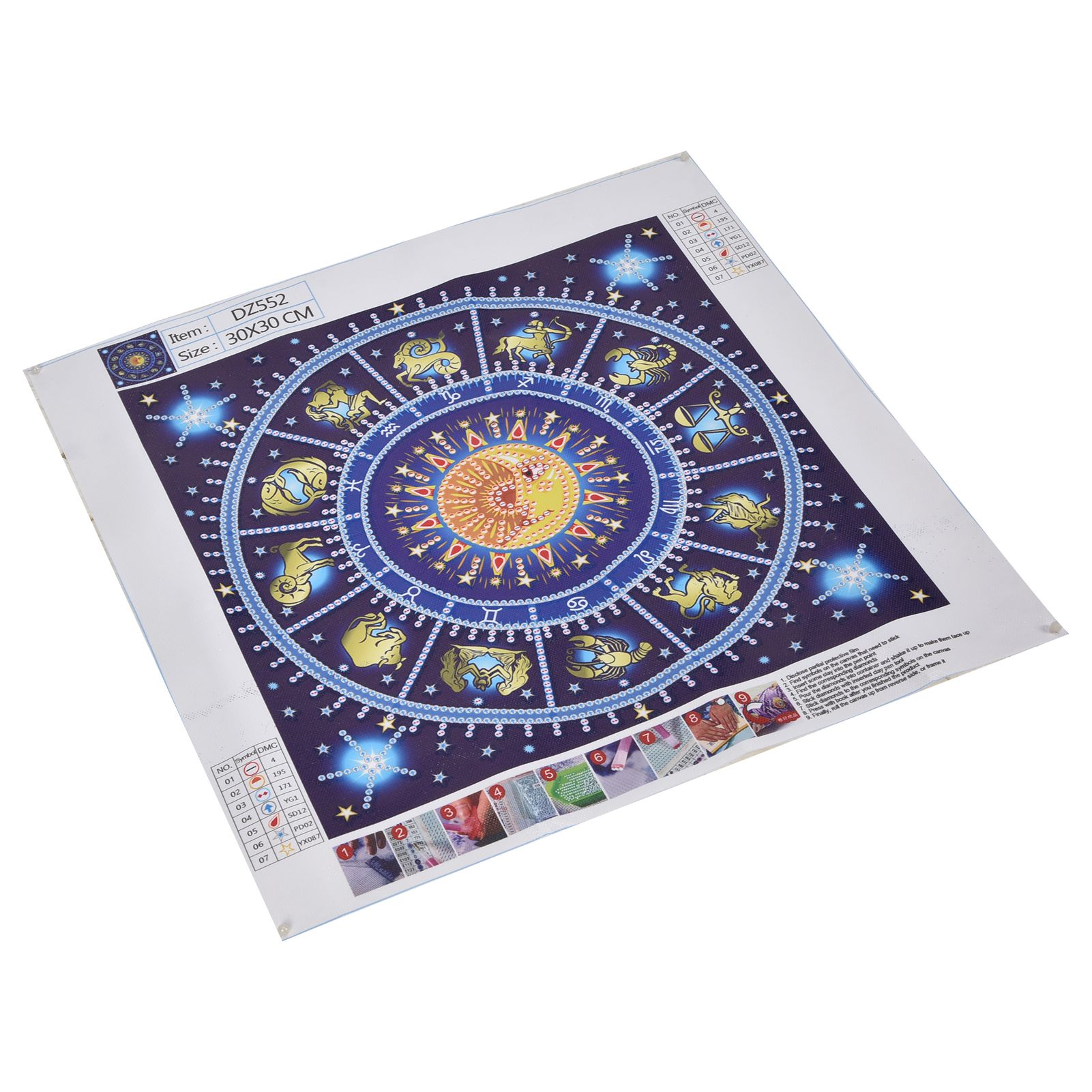 30x30cm Diamond Painting DIY Full Drill Diamond Painting for Living Room view 6