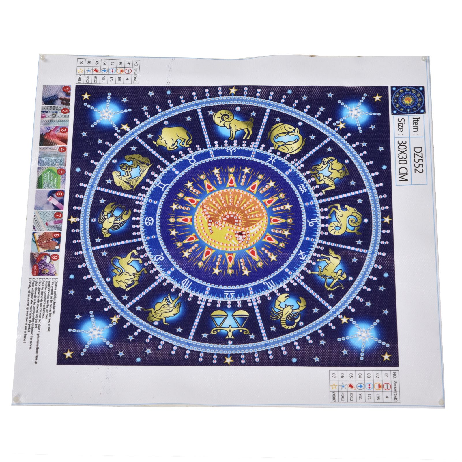 30x30cm Diamond Painting DIY Full Drill Diamond Painting for Living Room view 7