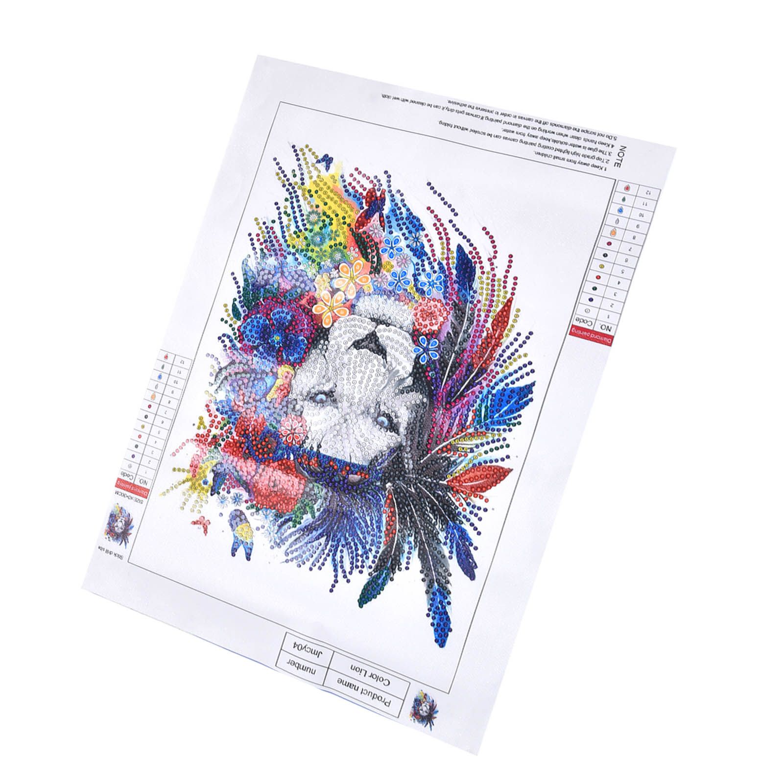 30x40cm Diamond Painting Colorful Cross Stitch Full Drill Diamond Painting for view 8