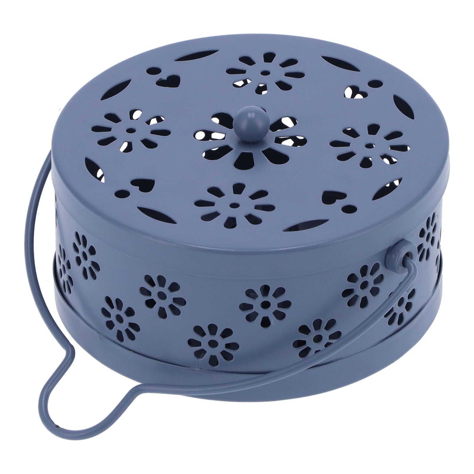 Mosquito Coil Holder Fireproof Portable Mosquito Incense Box with Cover for view 2