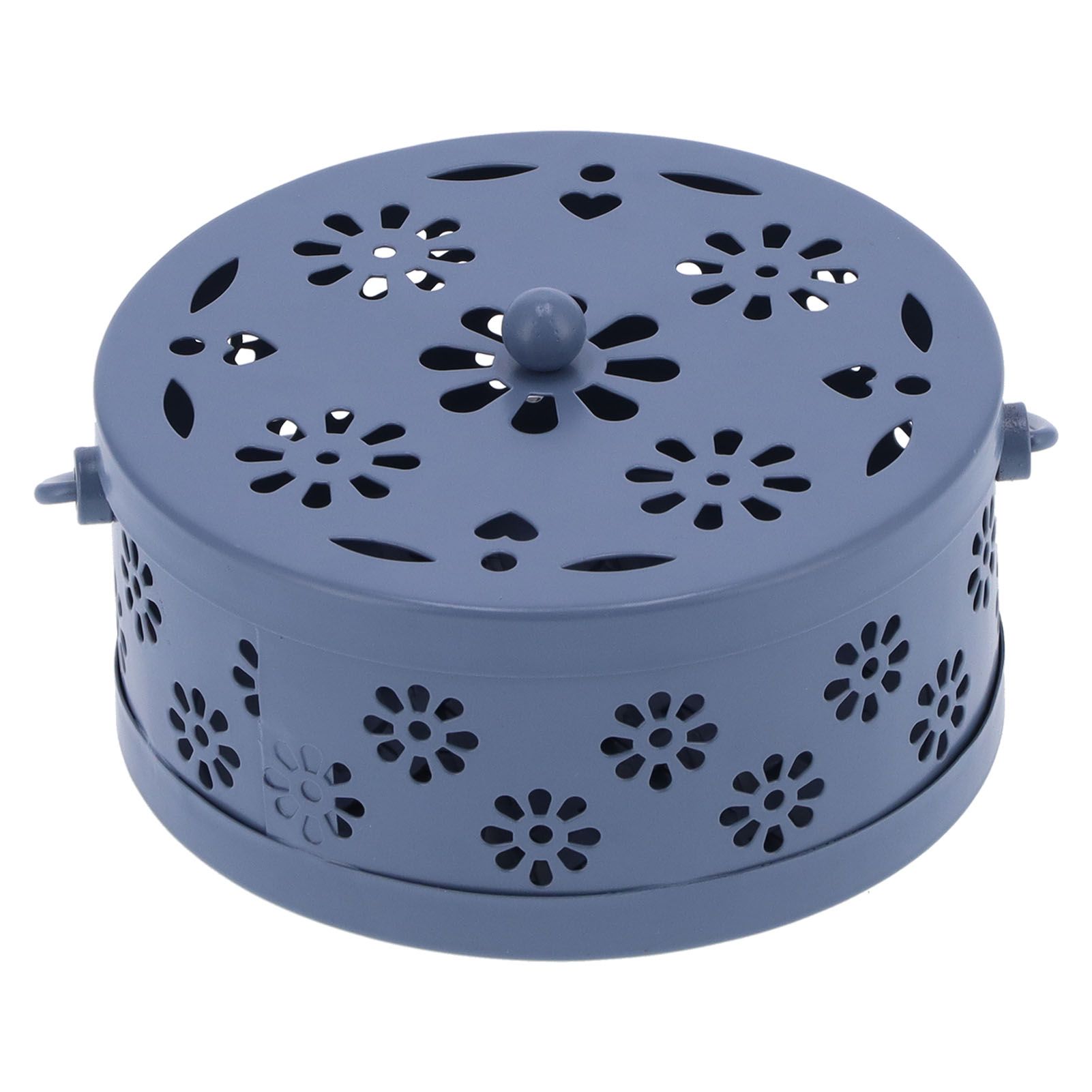 Mosquito Coil Holder Fireproof Portable Mosquito Incense Box with Cover for view 3