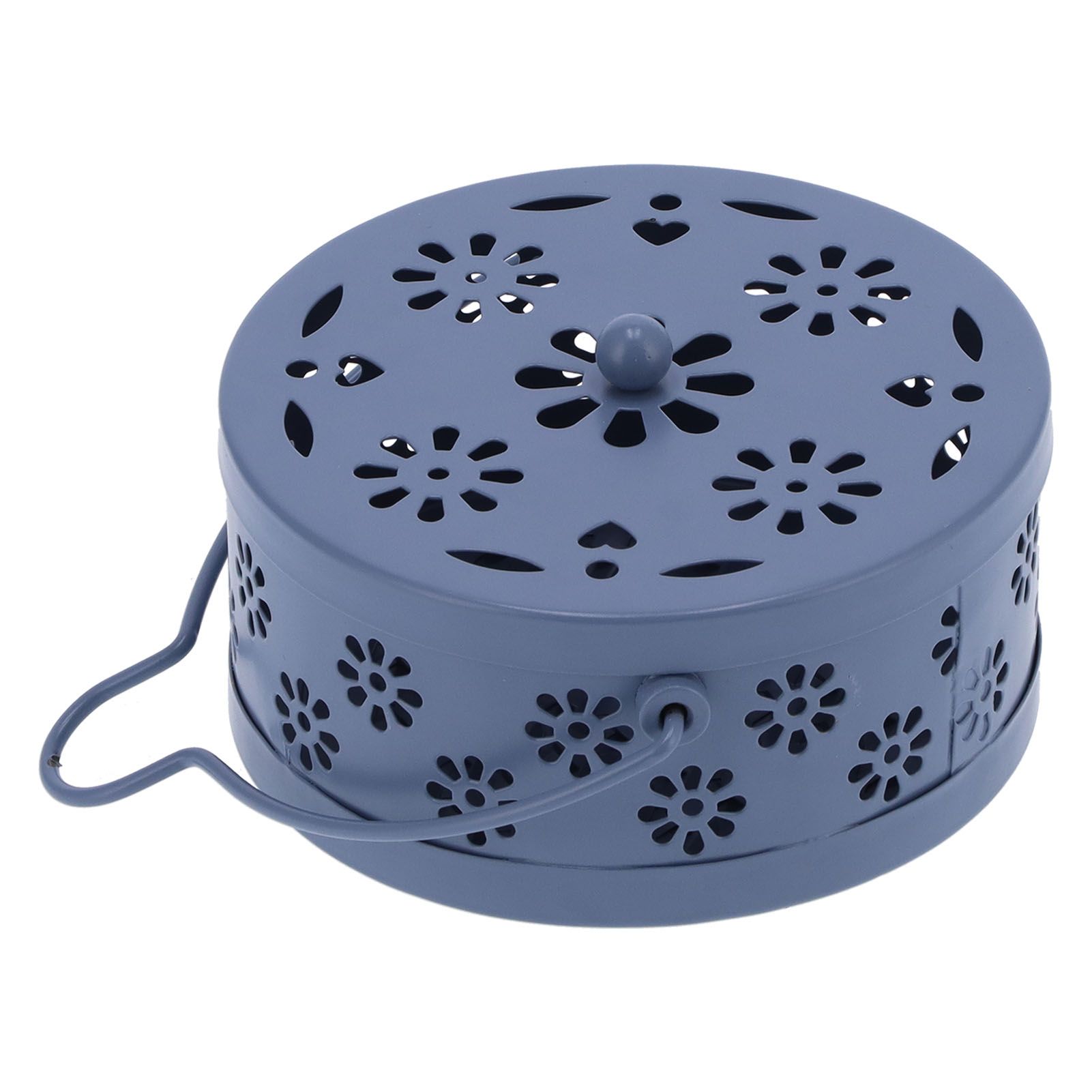 Mosquito Coil Holder Fireproof Portable Mosquito Incense Box with Cover for view 7