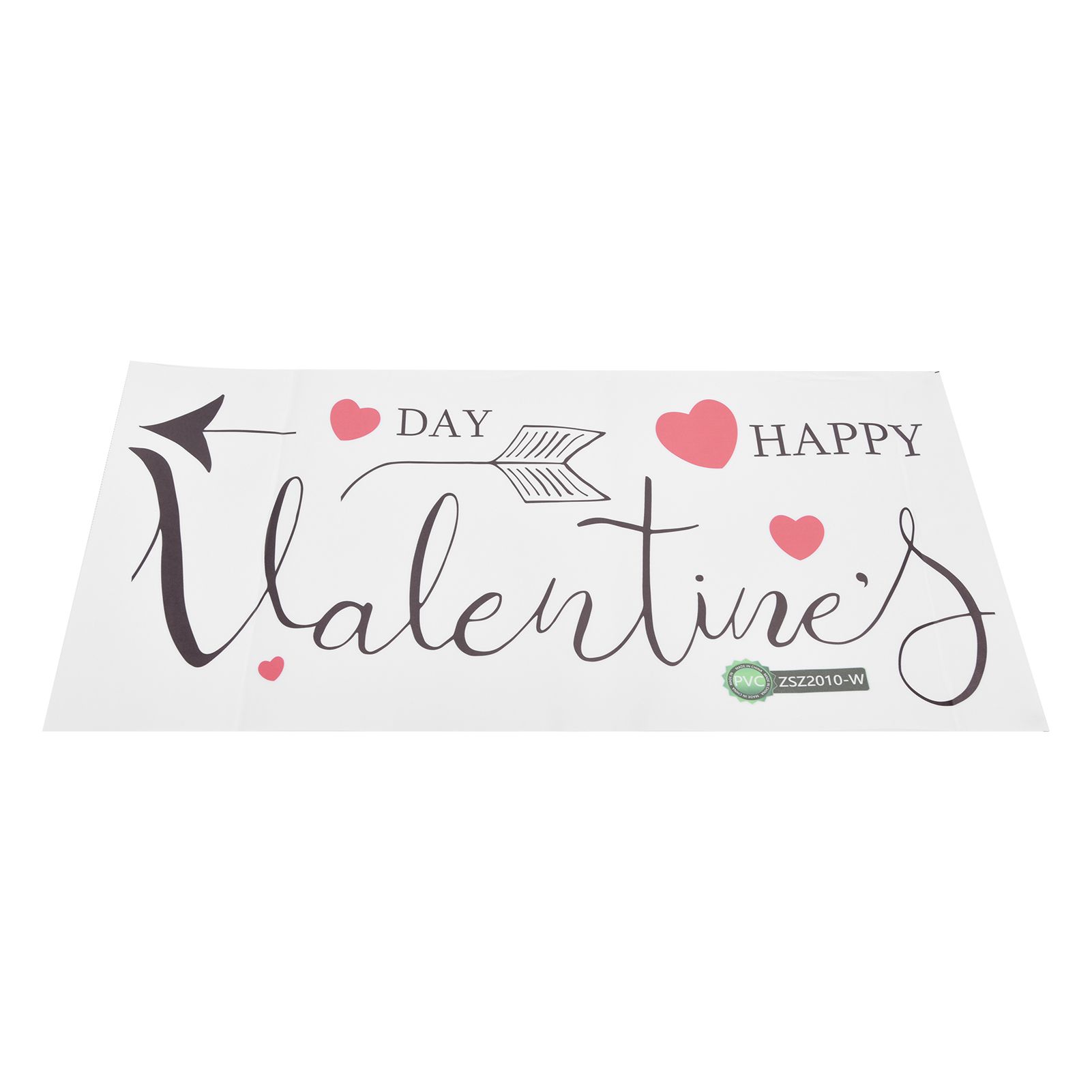 PVC SelfAdhesive English Letter Decorative Valentine Wall Sticker Wallpaper view 2