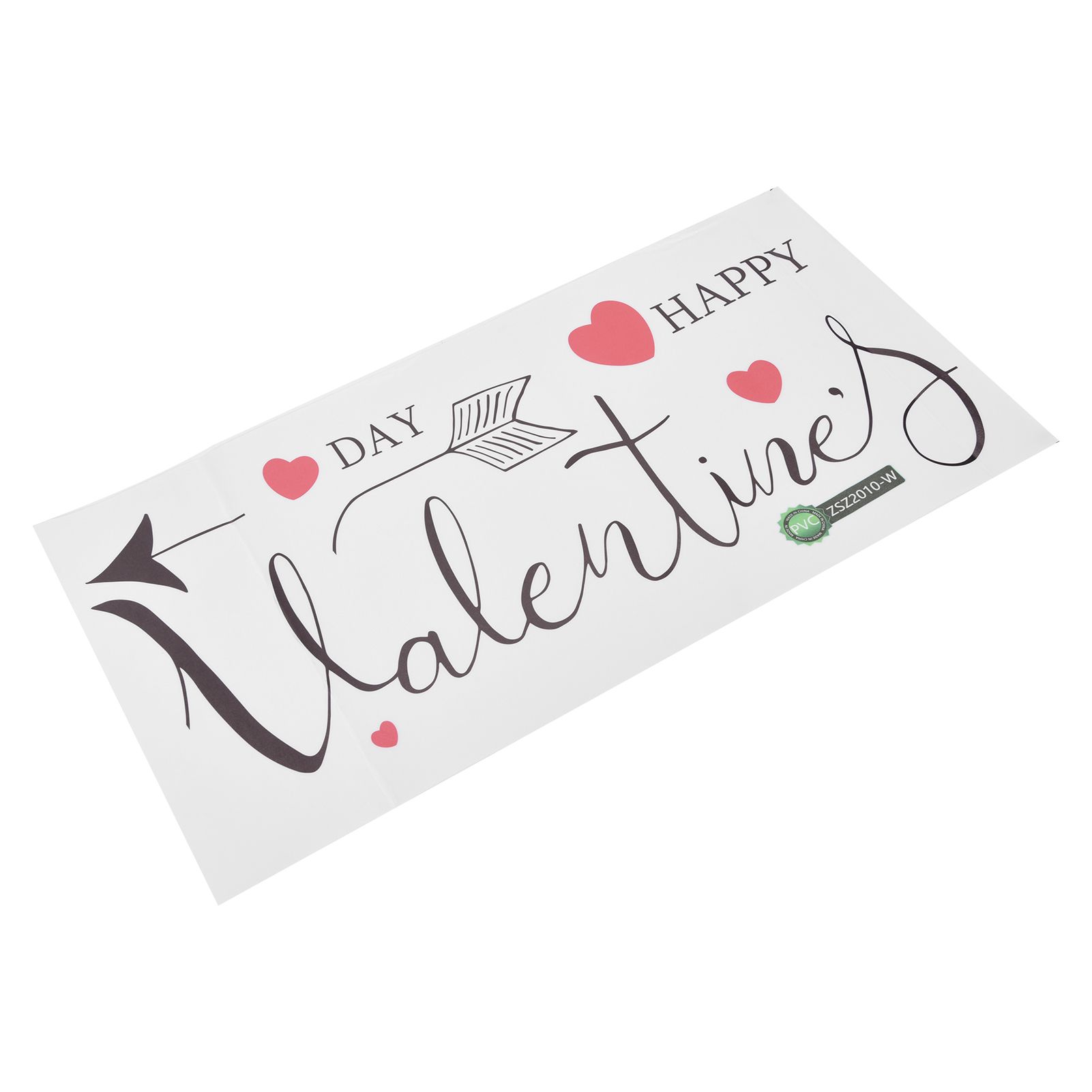 PVC SelfAdhesive English Letter Decorative Valentine Wall Sticker Wallpaper view 4
