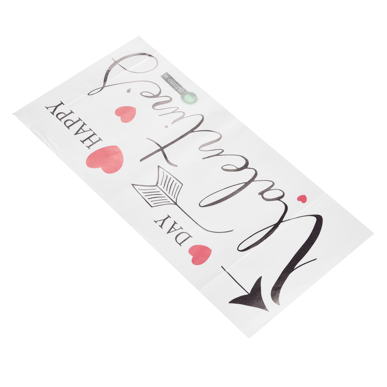 PVC SelfAdhesive English Letter Decorative Valentine Wall Sticker Wallpaper view 7