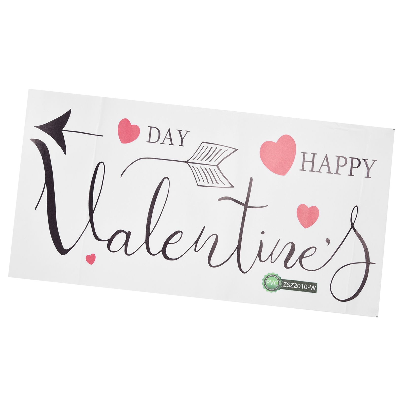 PVC SelfAdhesive English Letter Decorative Valentine Wall Sticker Wallpaper view 10
