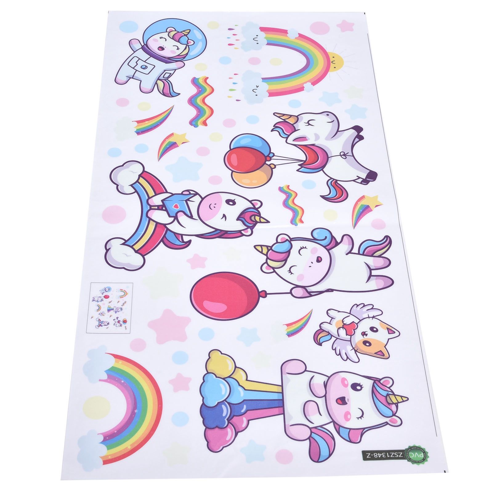 Wall Sticker PVC Material SelfAdhesive Cartoon Wall Stickers for Living Room view 5