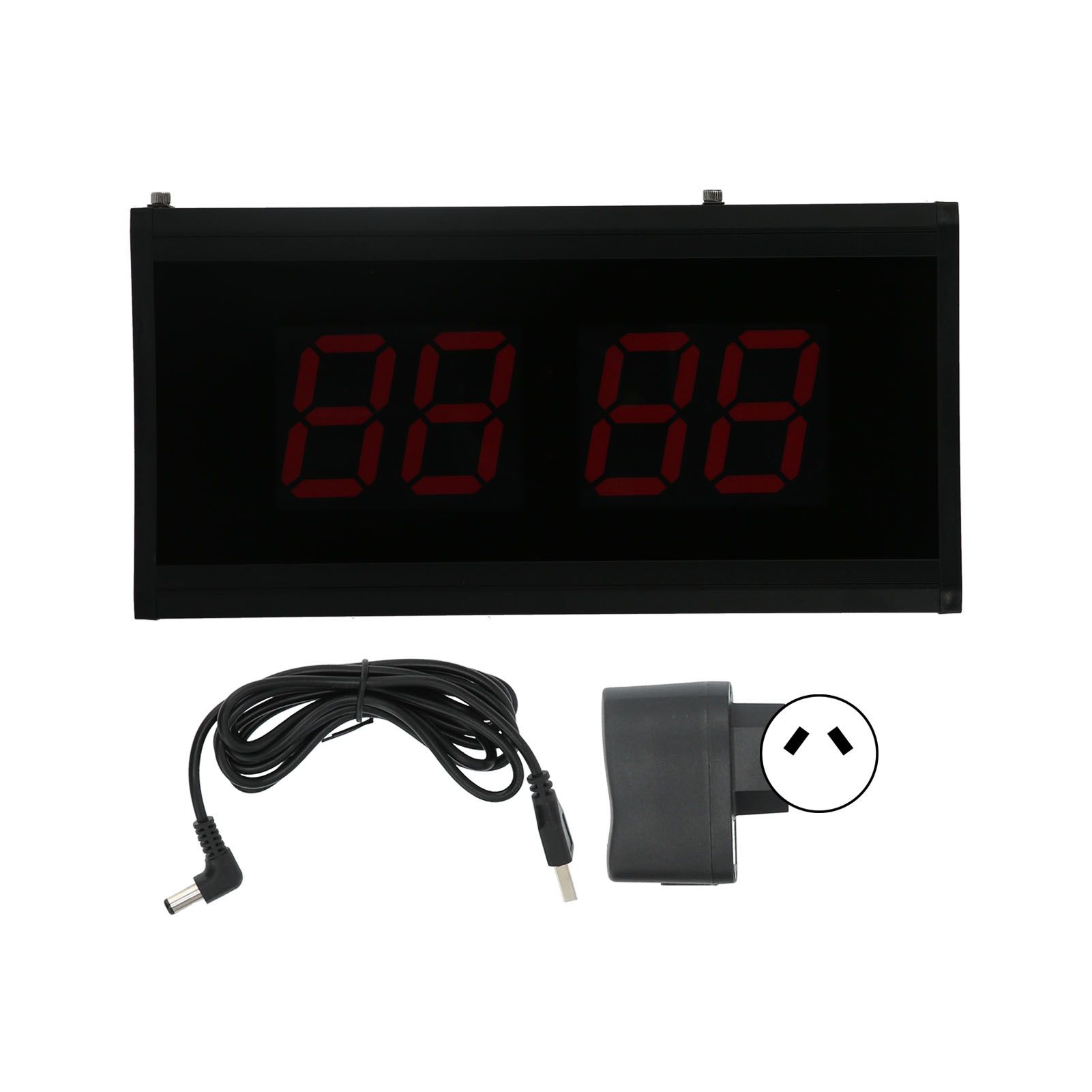 Digital WallMounted Clock Calendar Large Screen Electric Desktop Clock for view 2