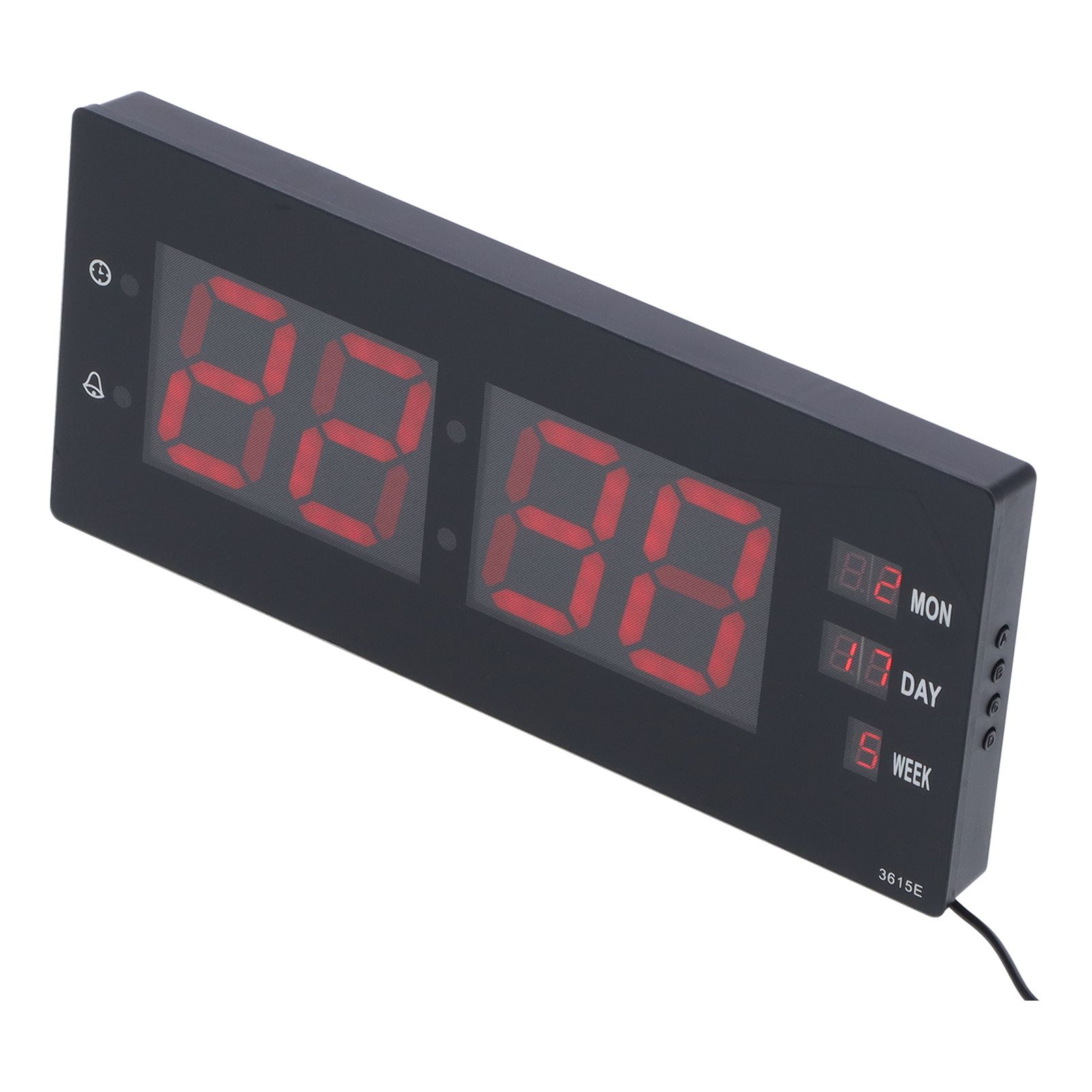 LED Calendar Clock Innovative Night Light Electronic Wall Clock for Home view 4
