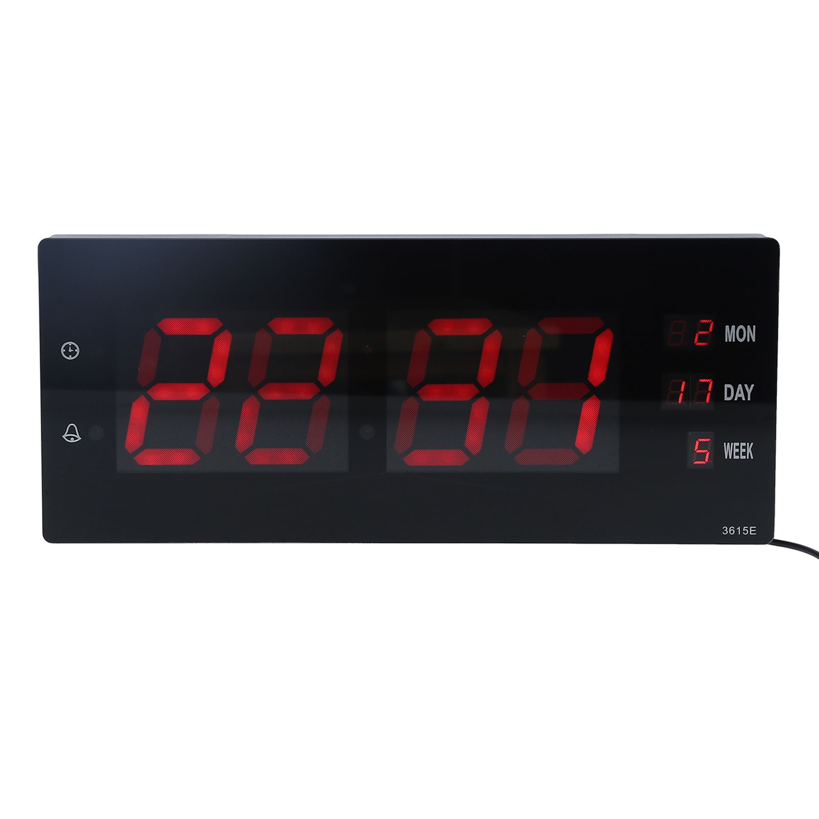 LED Calendar Clock Innovative Night Light Electronic Wall Clock for Home view 6