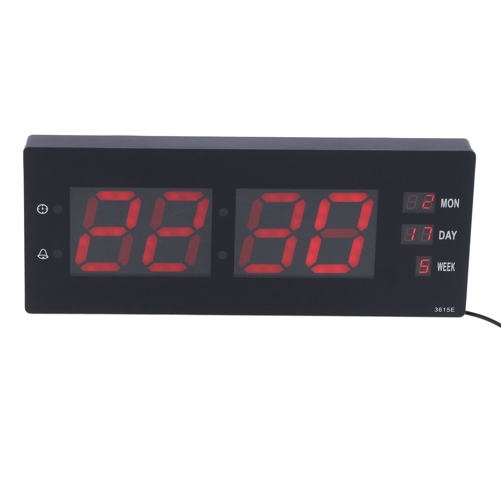 LED Calendar Clock Innovative Night Light Electronic Wall Clock for Home view 5