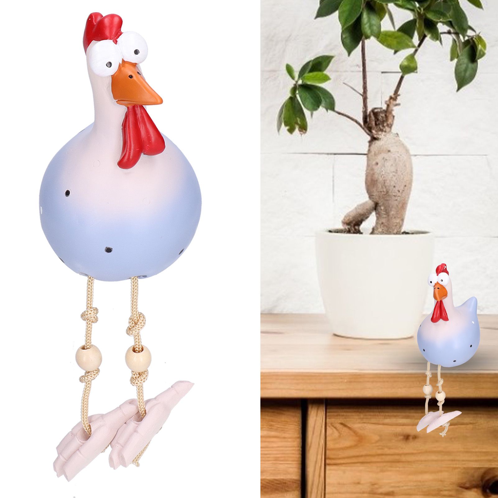 Chicken Statue Resin Animal Figure Ornament Decoration Crafts for Home Garden view 11