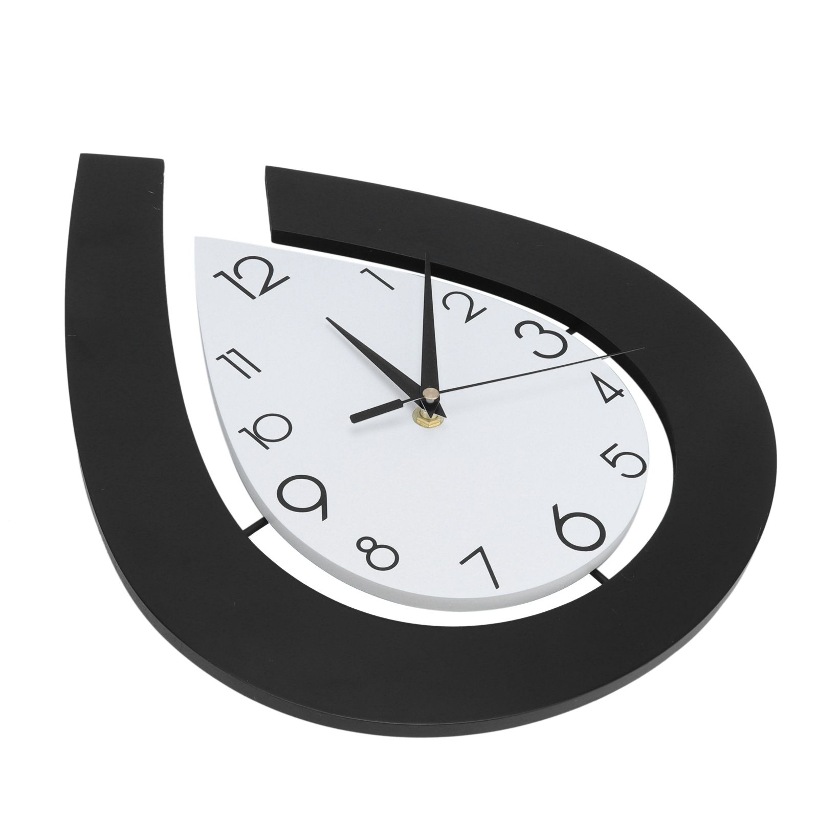 Nordic Style Unique Shape Hanging Clock Mute Wall Clock for Living Room Coffee view 3