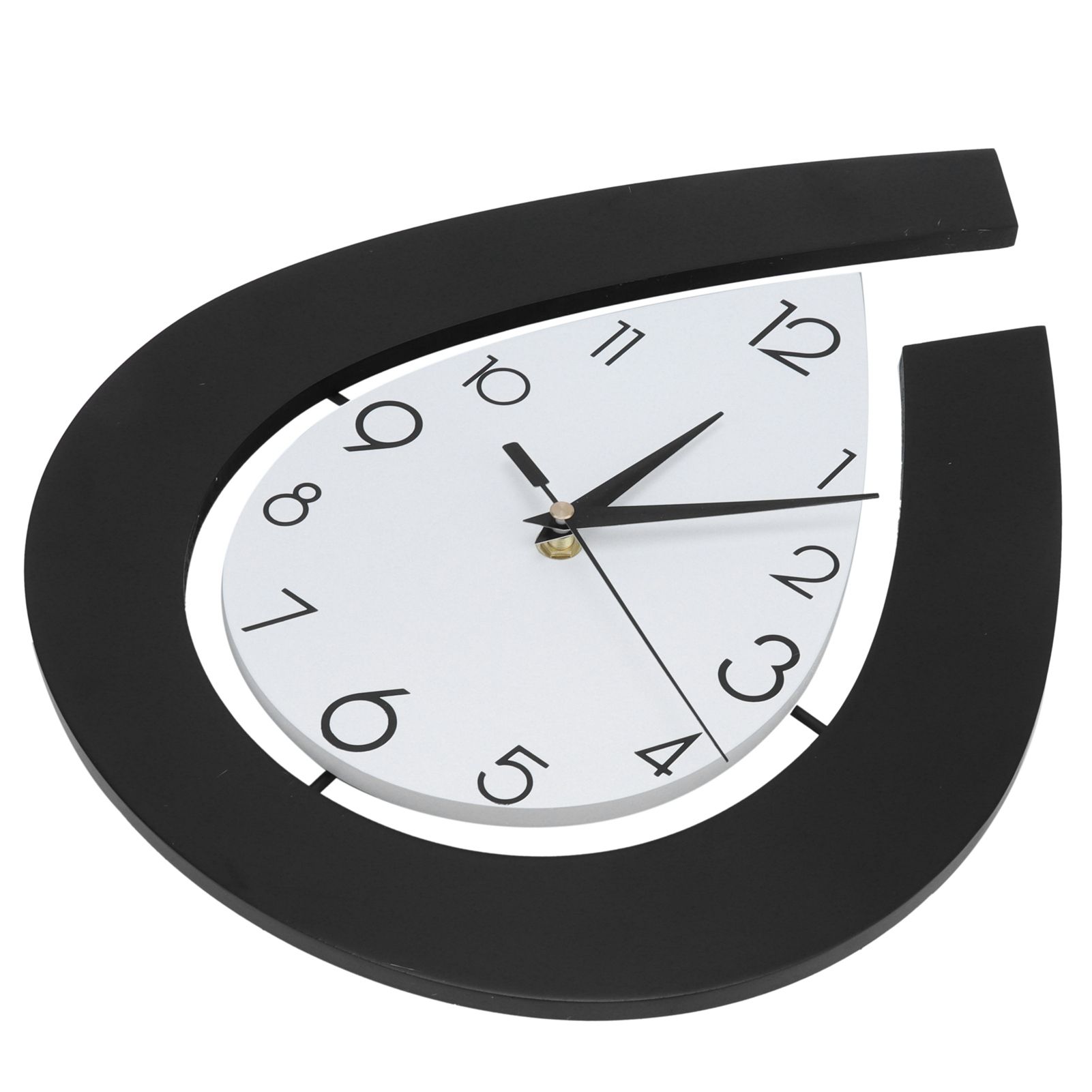 Nordic Style Unique Shape Hanging Clock Mute Wall Clock for Living Room Coffee view 5