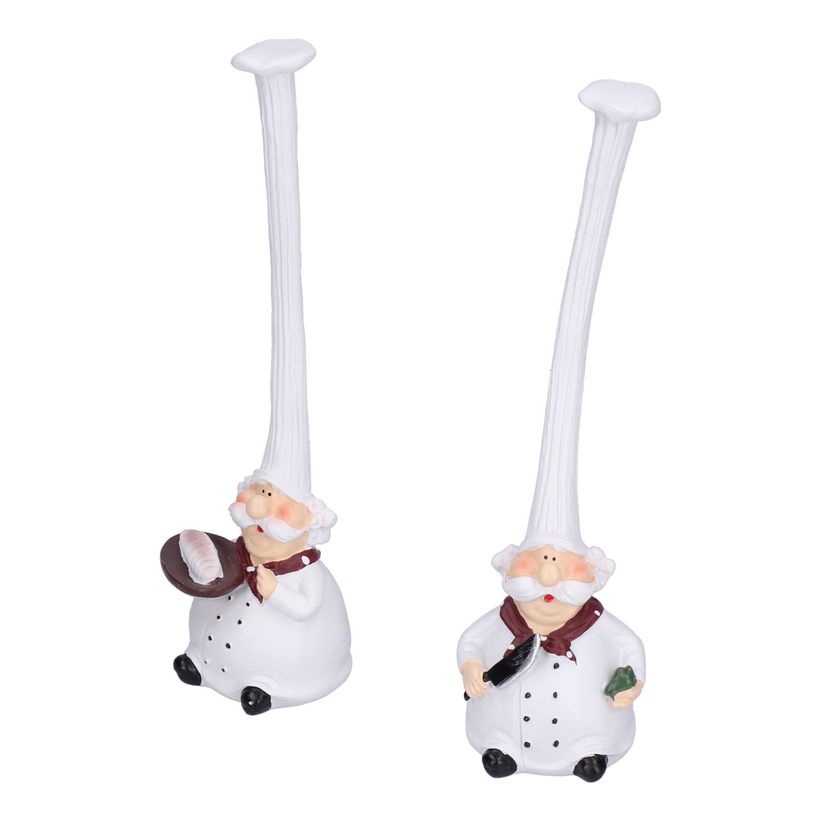 Small Resin Chef Figurine Sculpture Desktop Ornaments for Bedroom Kitchen view 5