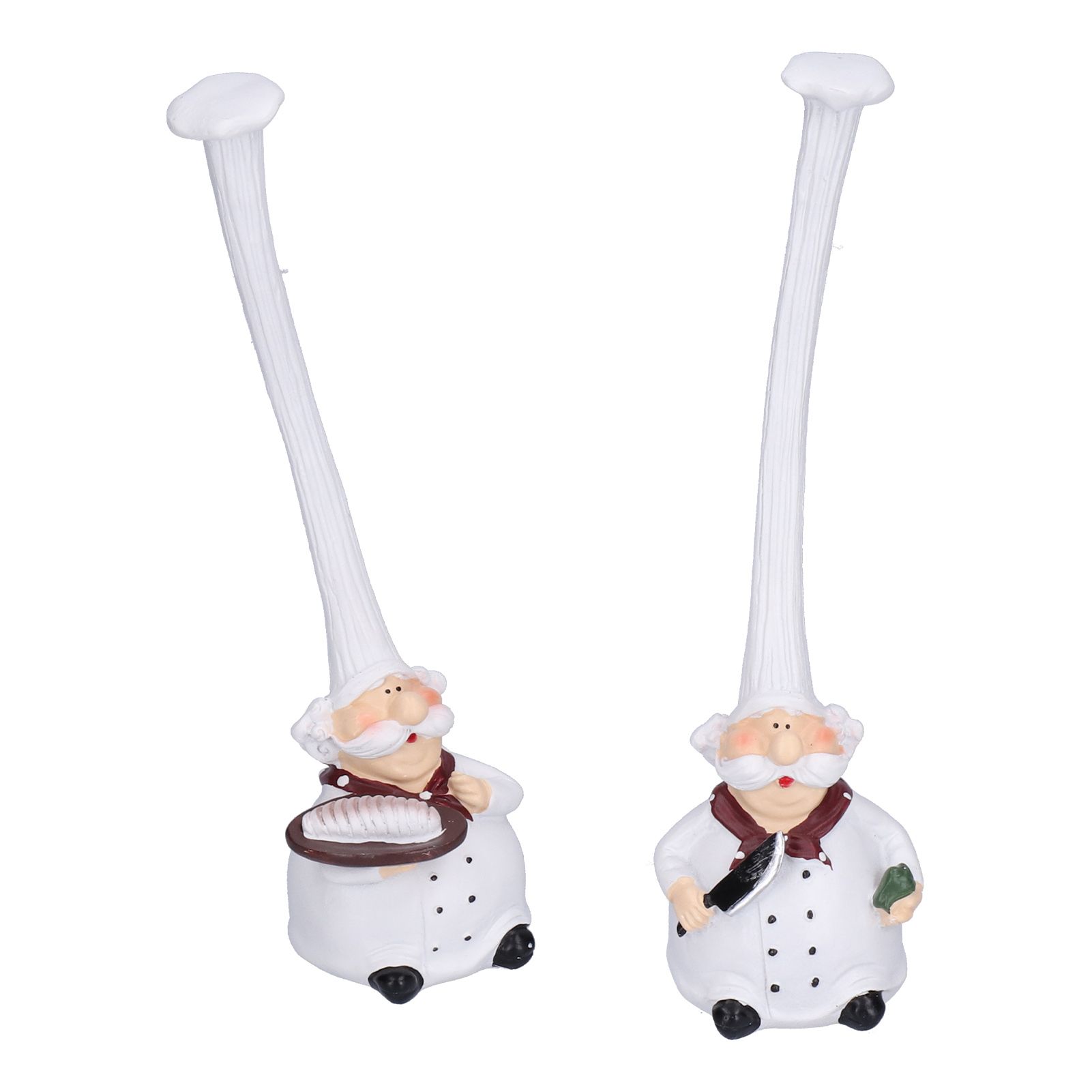 Small Resin Chef Figurine Sculpture Desktop Ornaments for Bedroom Kitchen view 6