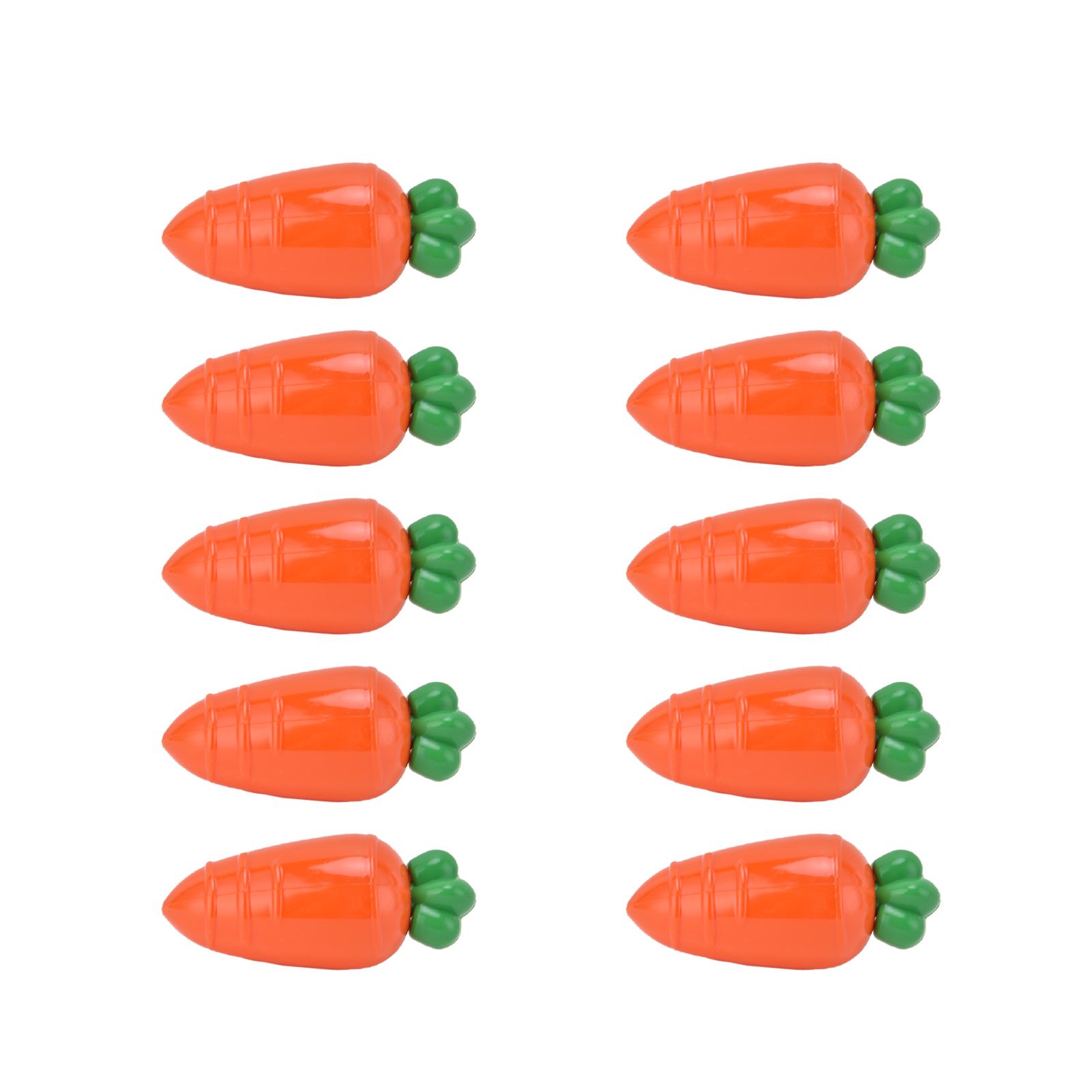 10PCS Carrot Shaped Candy Box Plastic Candy Case Container for Wedding Favor view 3