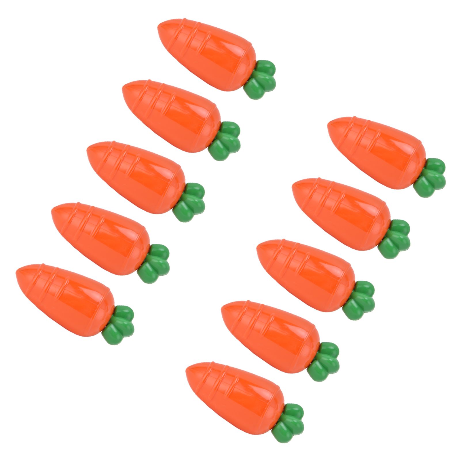 10PCS Carrot Shaped Candy Box Plastic Candy Case Container for Wedding Favor view 4