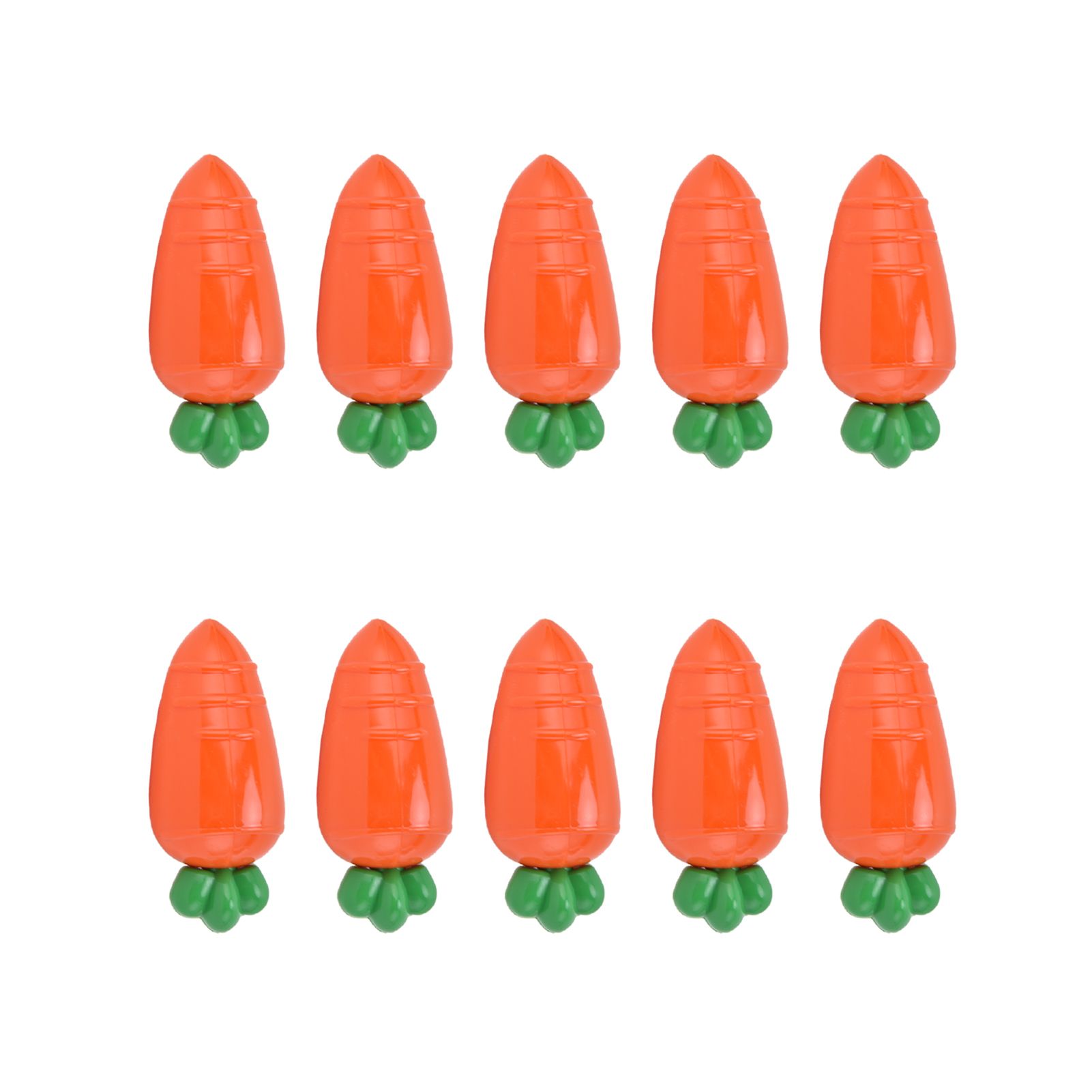 10PCS Carrot Shaped Candy Box Plastic Candy Case Container for Wedding Favor view 5