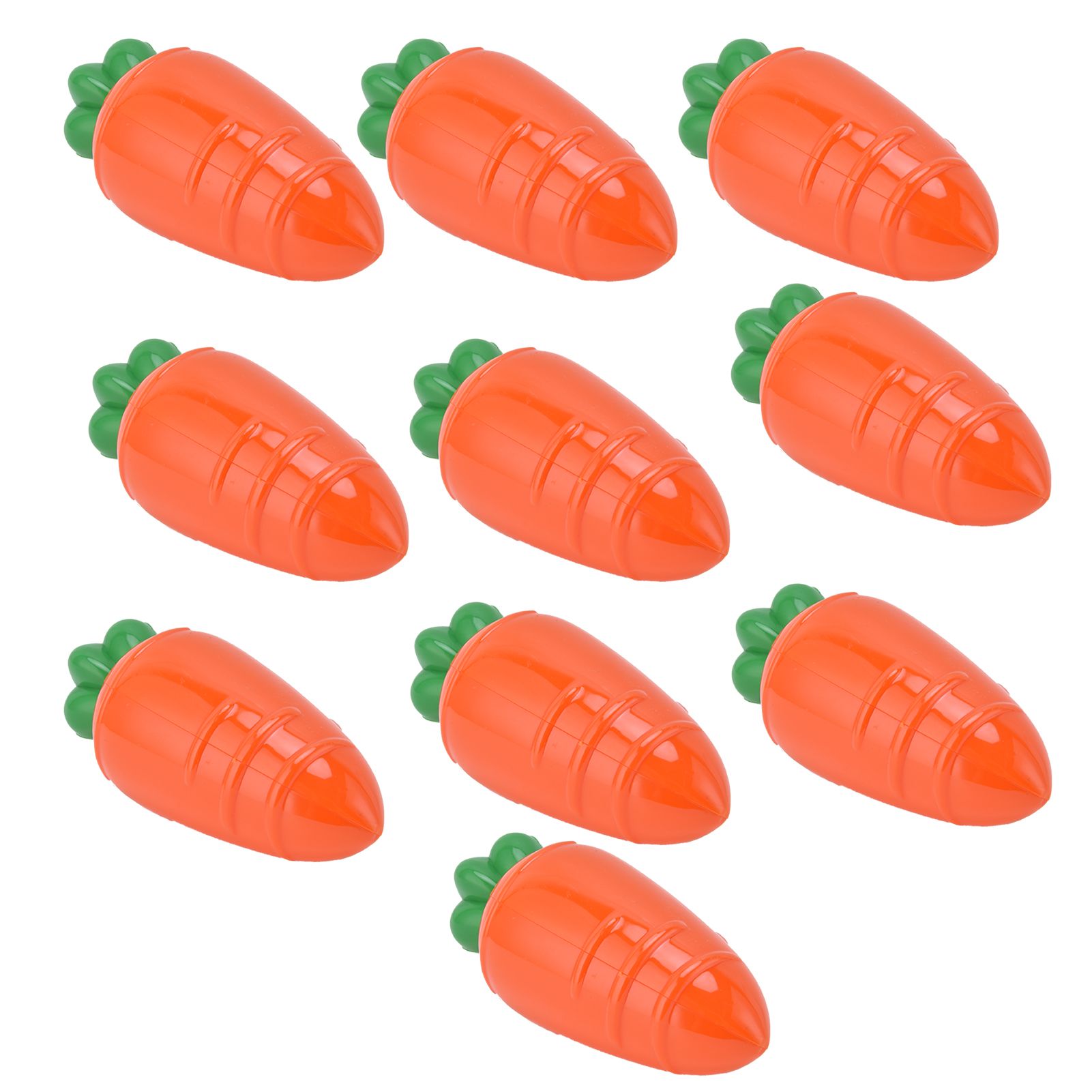 10PCS Carrot Shaped Candy Box Plastic Candy Case Container for Wedding Favor view 9