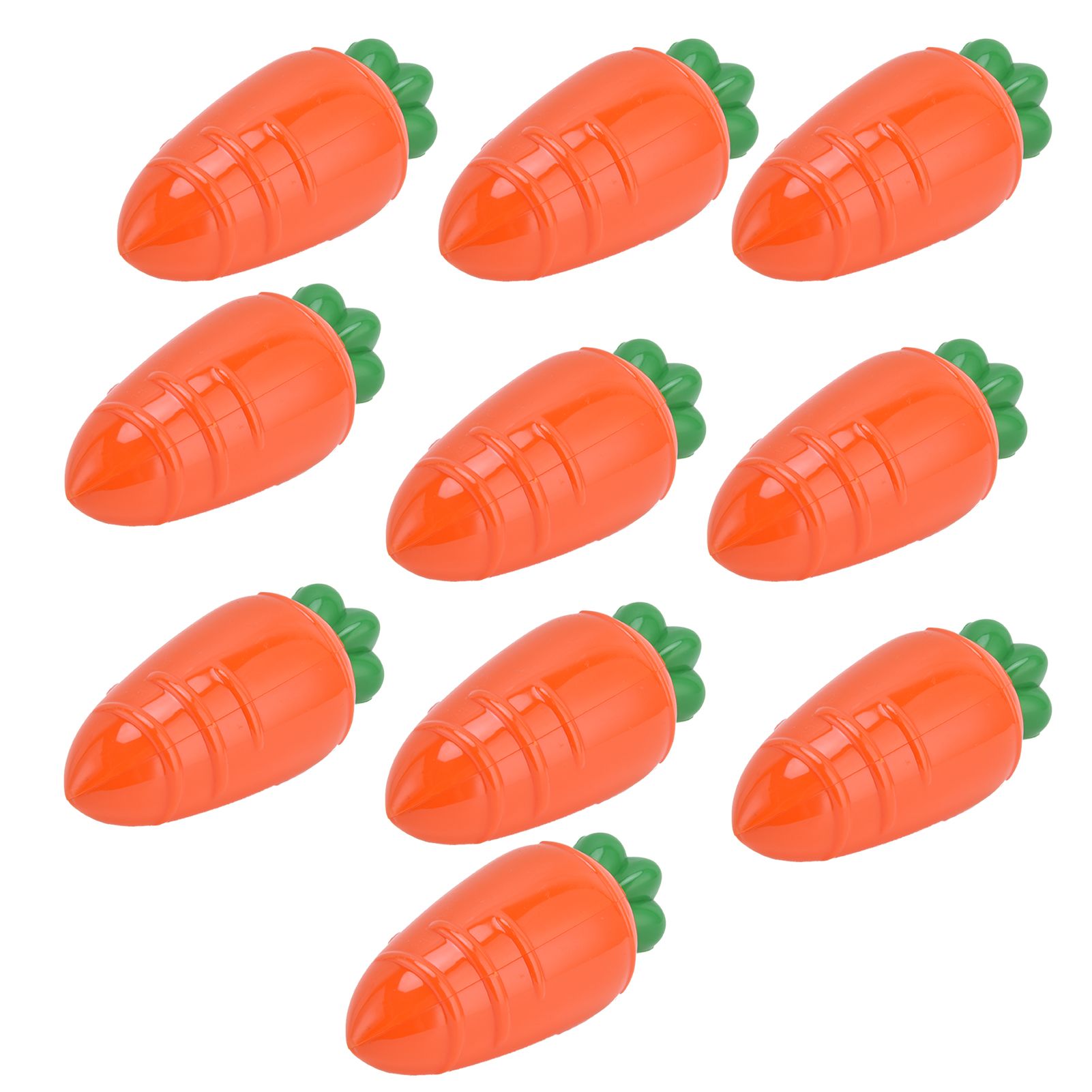 10PCS Carrot Shaped Candy Box Plastic Candy Case Container for Wedding Favor view 10