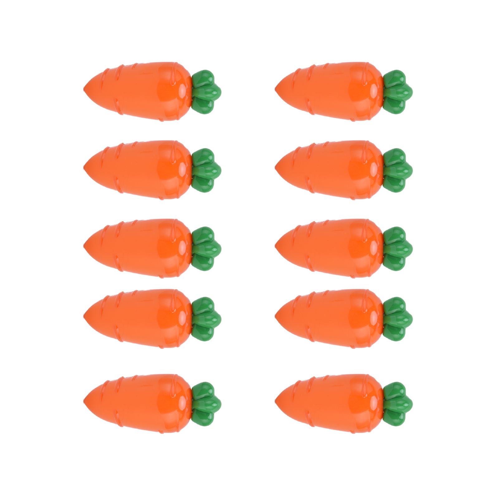 10PCS Carrot Shaped Candy Box Plastic Candy Case Container for Wedding Favor view 3