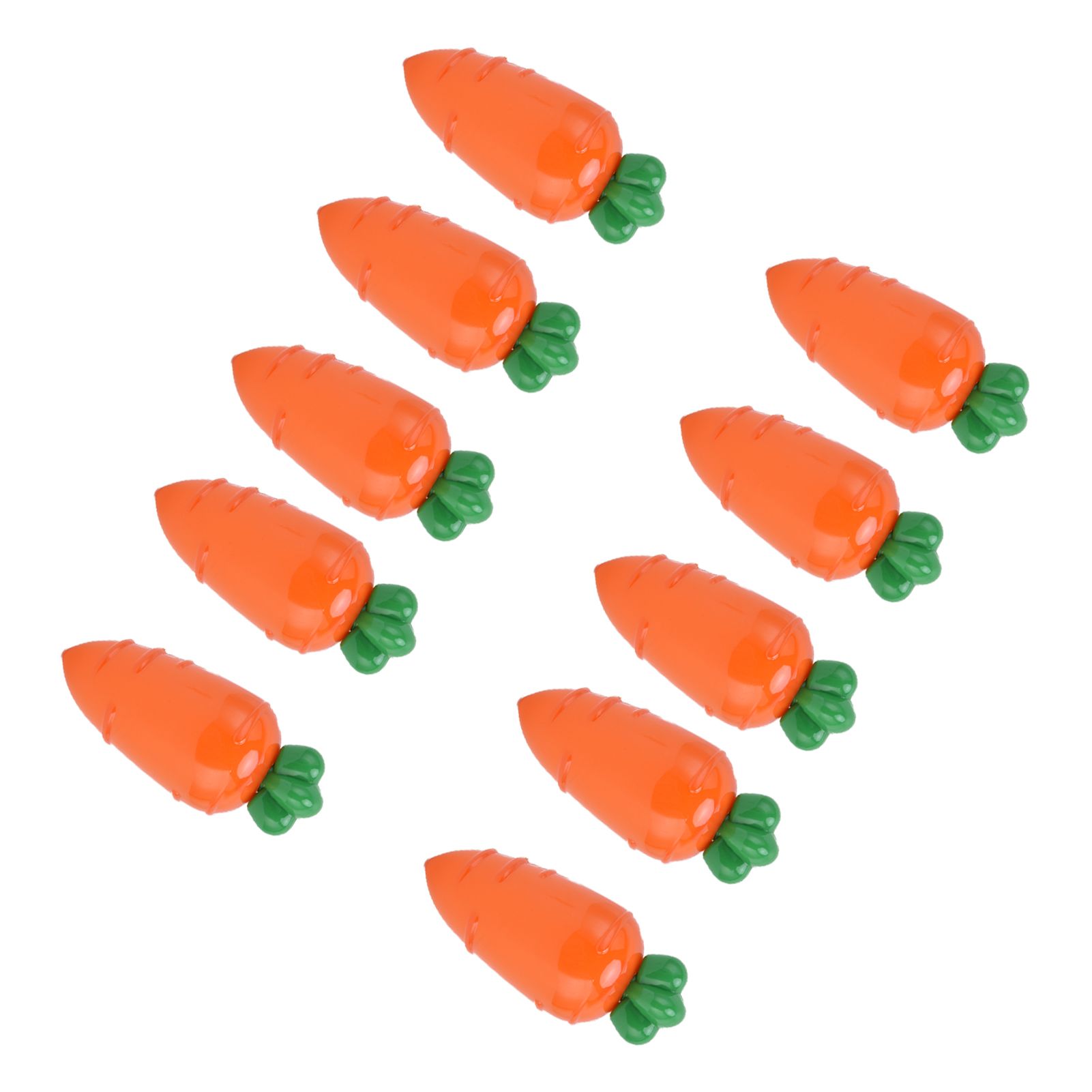 10PCS Carrot Shaped Candy Box Plastic Candy Case Container for Wedding Favor view 4