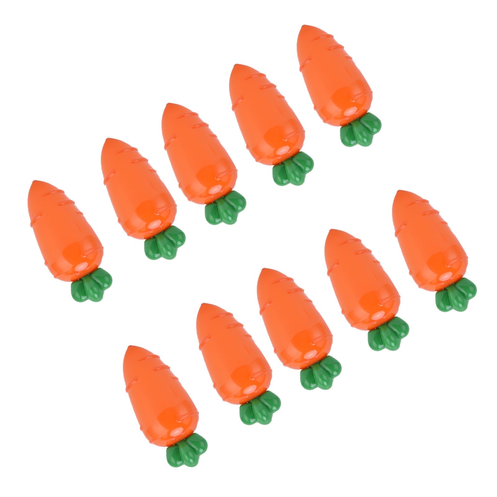 10PCS Carrot Shaped Candy Box Plastic Candy Case Container for Wedding Favor view 5