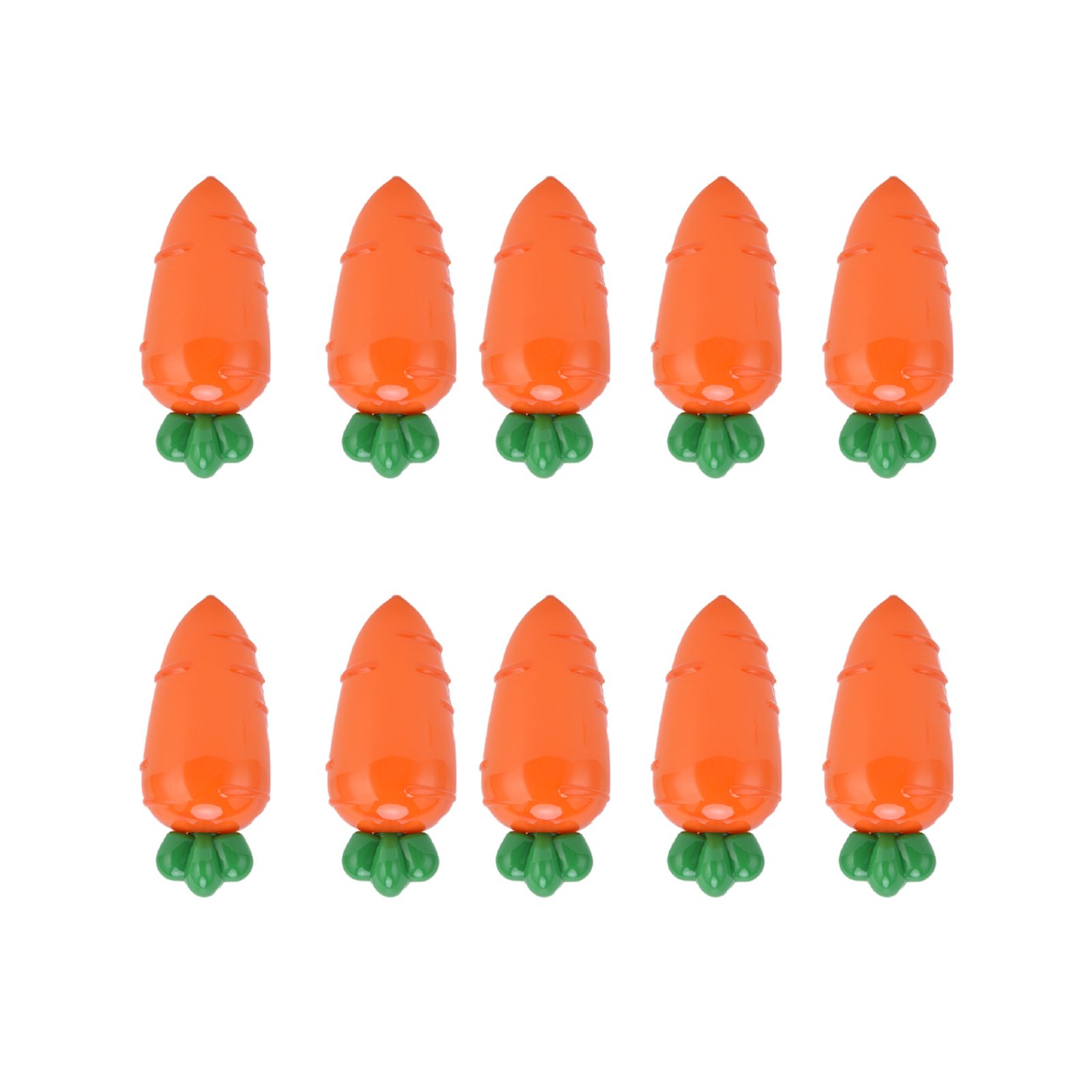 10PCS Carrot Shaped Candy Box Plastic Candy Case Container for Wedding Favor view 6