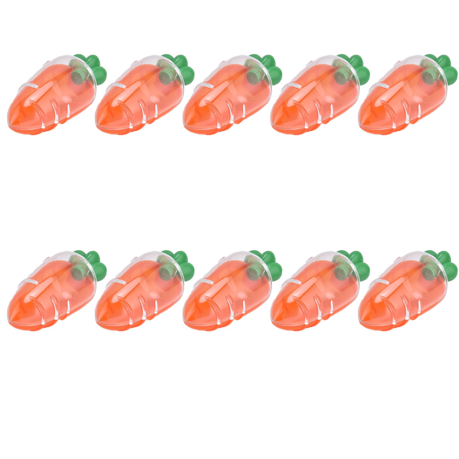 10PCS Carrot Shaped Candy Box Plastic Candy Case Container for Wedding Favor view 9