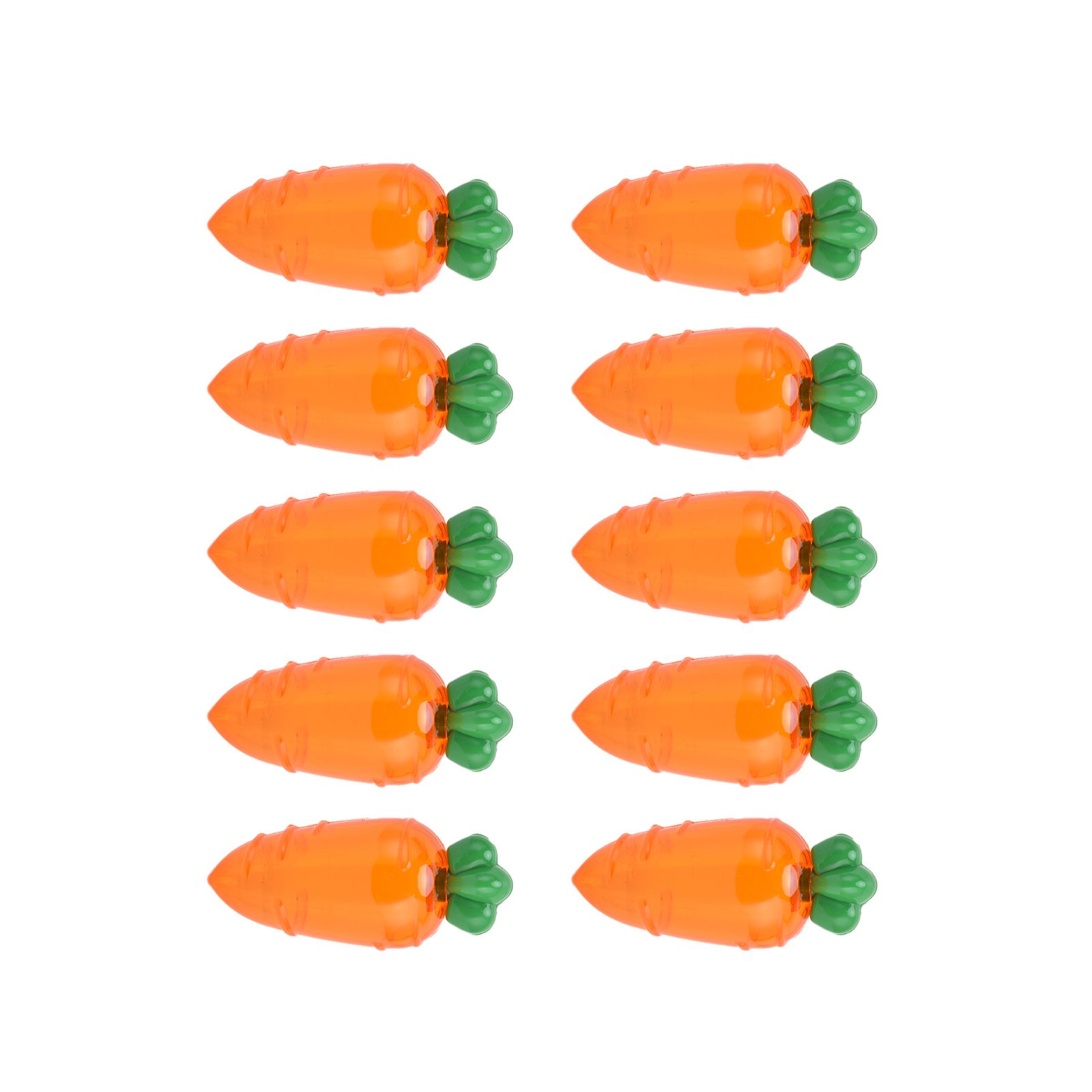 10PCS Carrot Shaped Candy Box Plastic Candy Case Container for Wedding Favor view 4