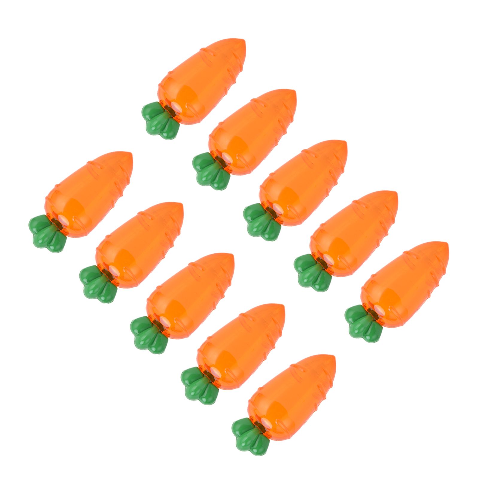 10PCS Carrot Shaped Candy Box Plastic Candy Case Container for Wedding Favor view 7