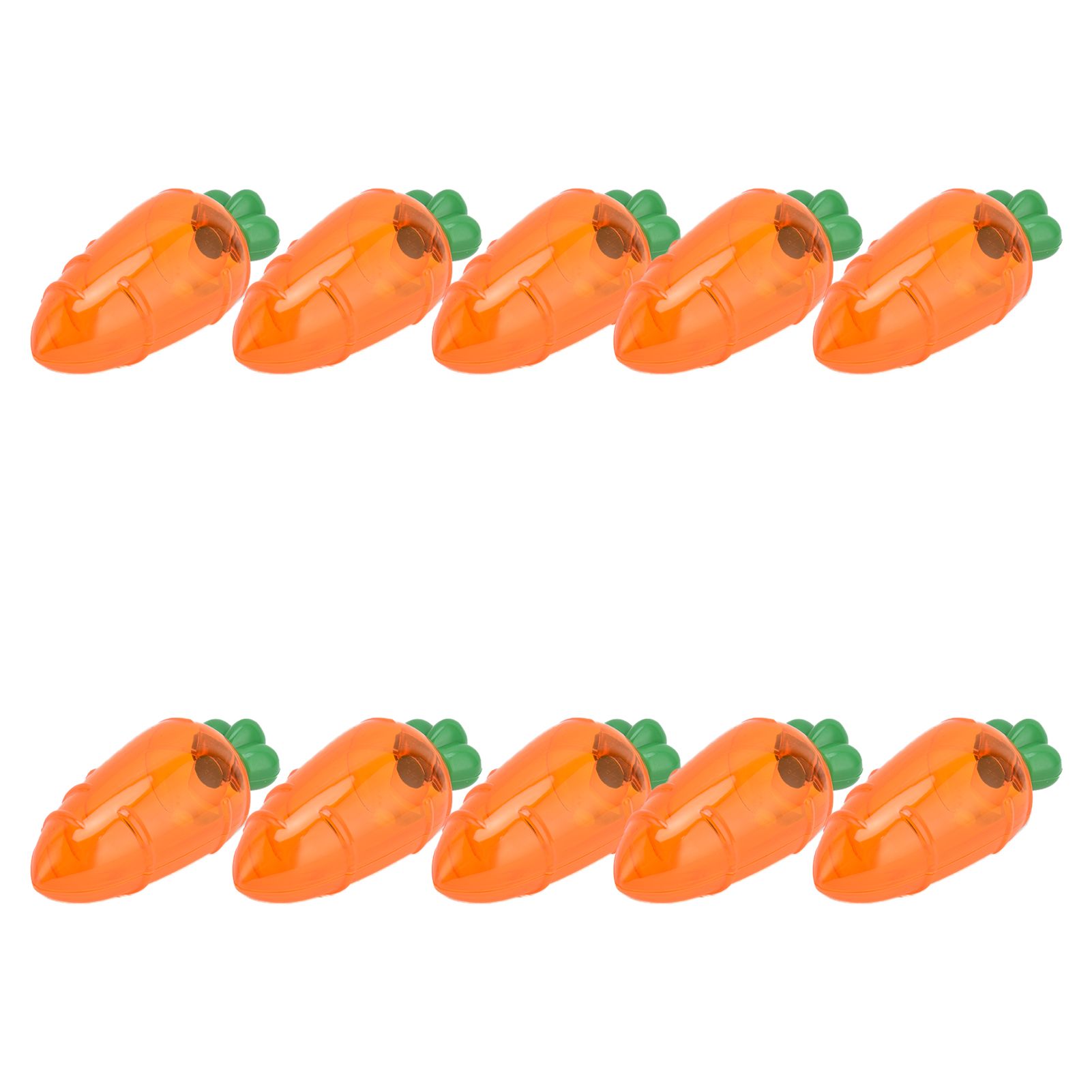 10PCS Carrot Shaped Candy Box Plastic Candy Case Container for Wedding Favor view 9