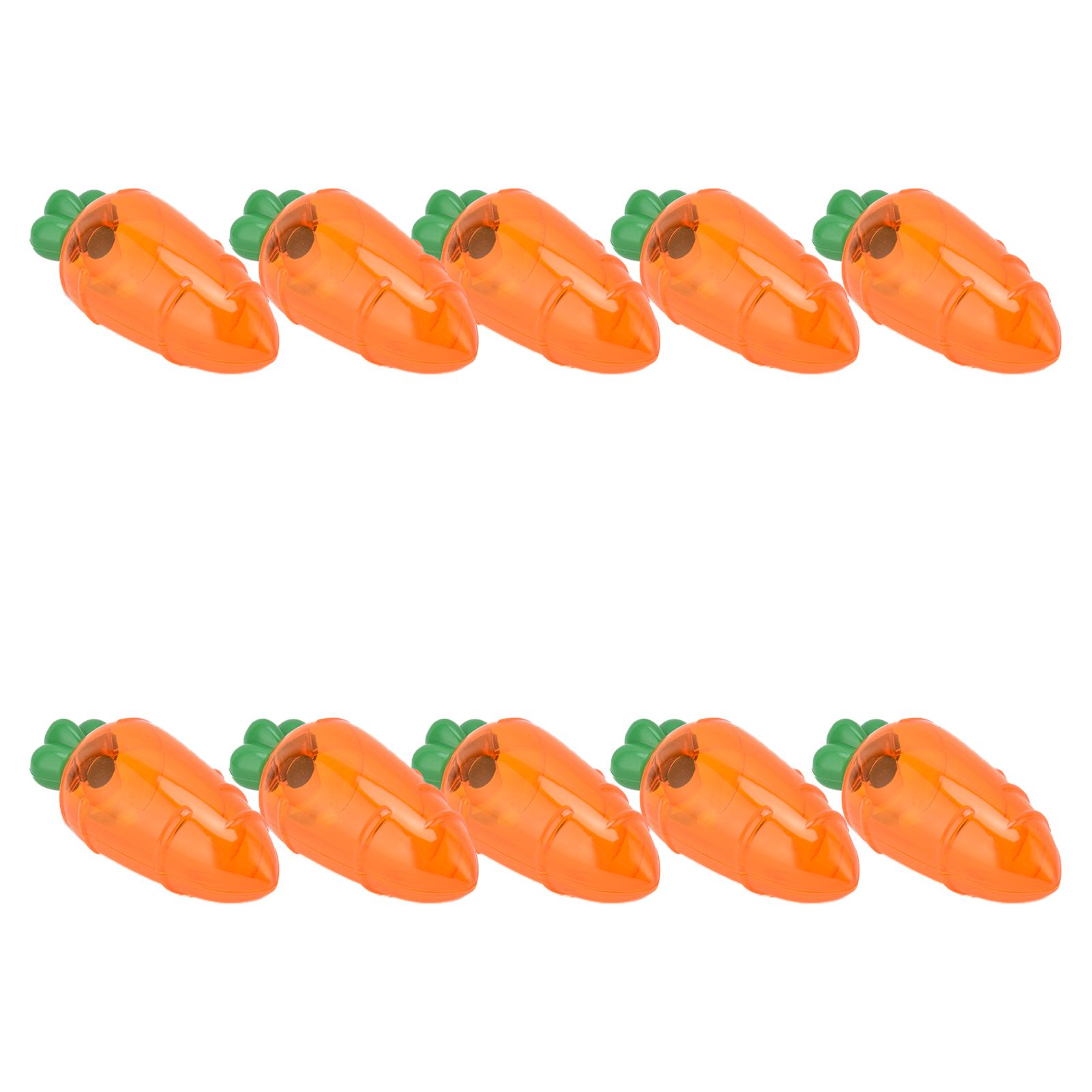 10PCS Carrot Shaped Candy Box Plastic Candy Case Container for Wedding Favor view 10
