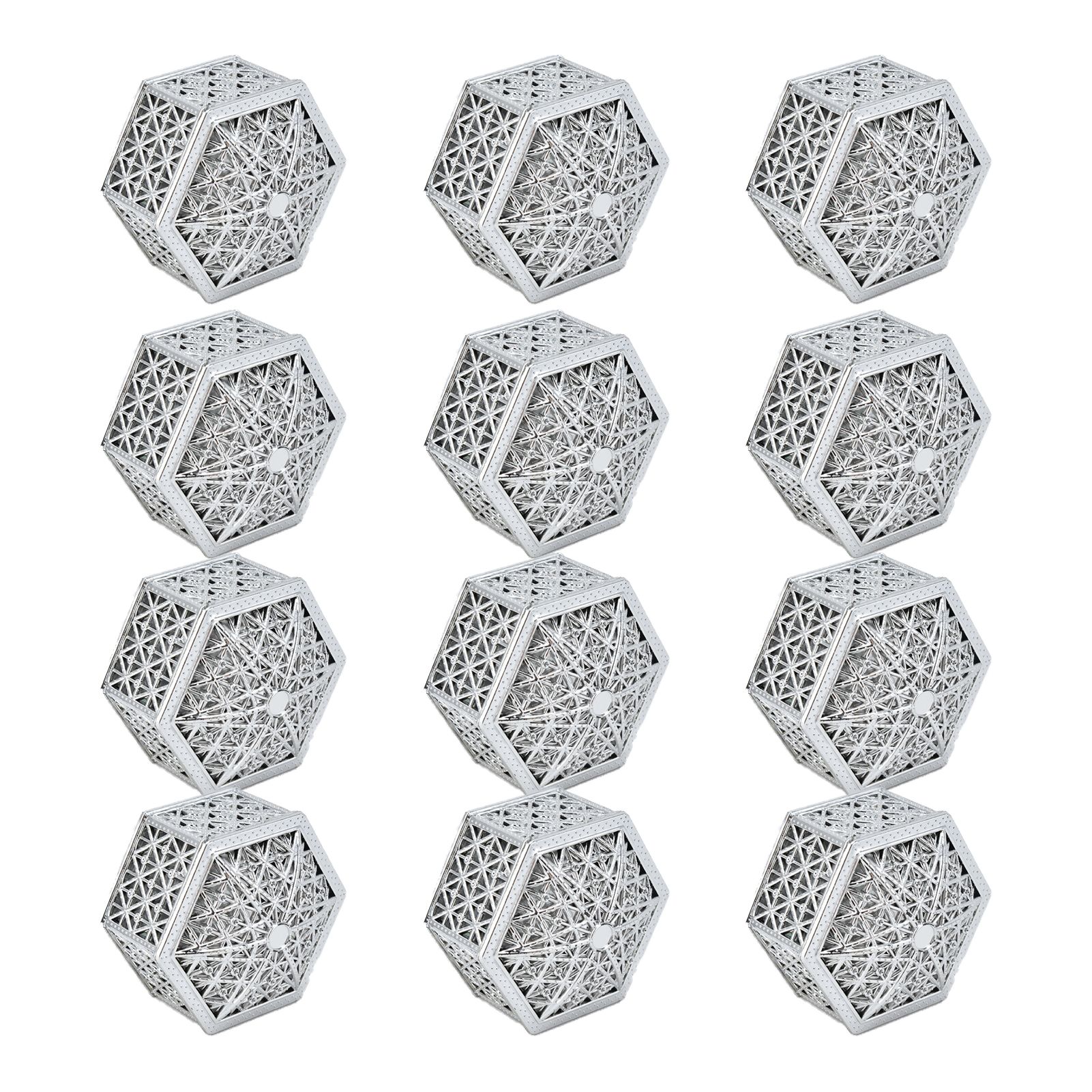 12PCS Hollow Candy Box Plastic Candy Case Container for Wedding Bridal Shower view 8