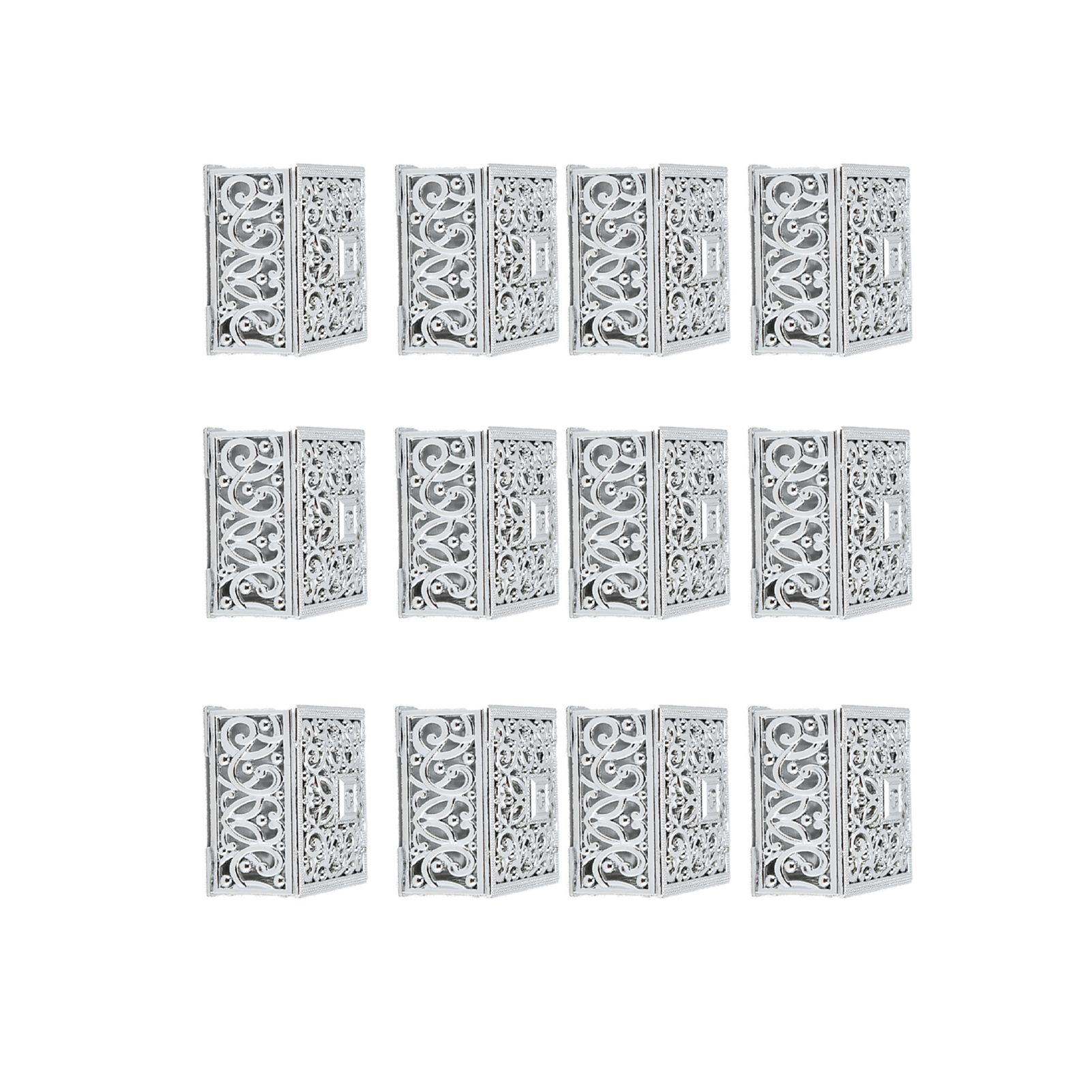 12PCS Hollow Candy Box Plastic Candy Case Container for Wedding Bridal Shower view 5