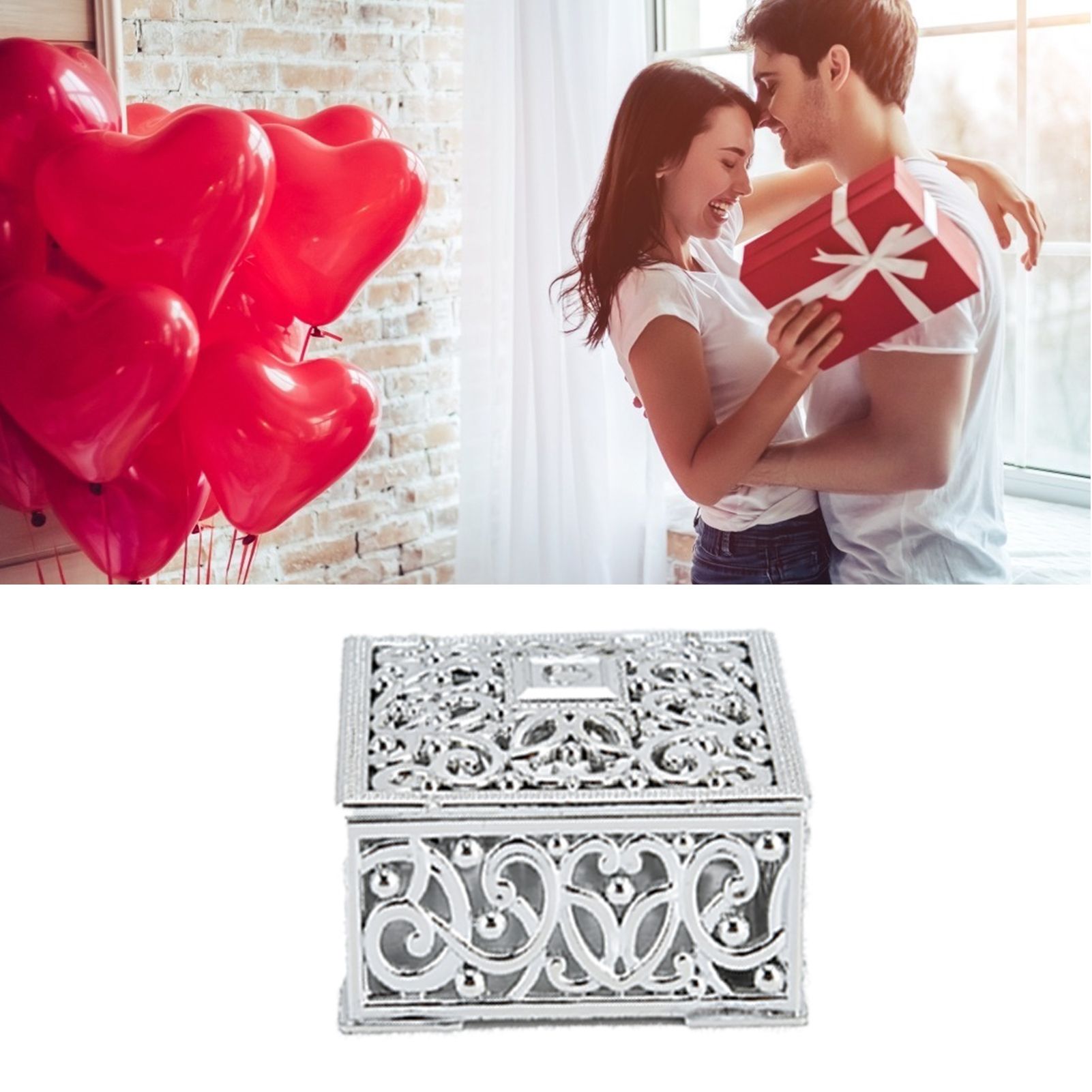 12PCS Hollow Candy Box Plastic Candy Case Container for Wedding Bridal Shower view 11