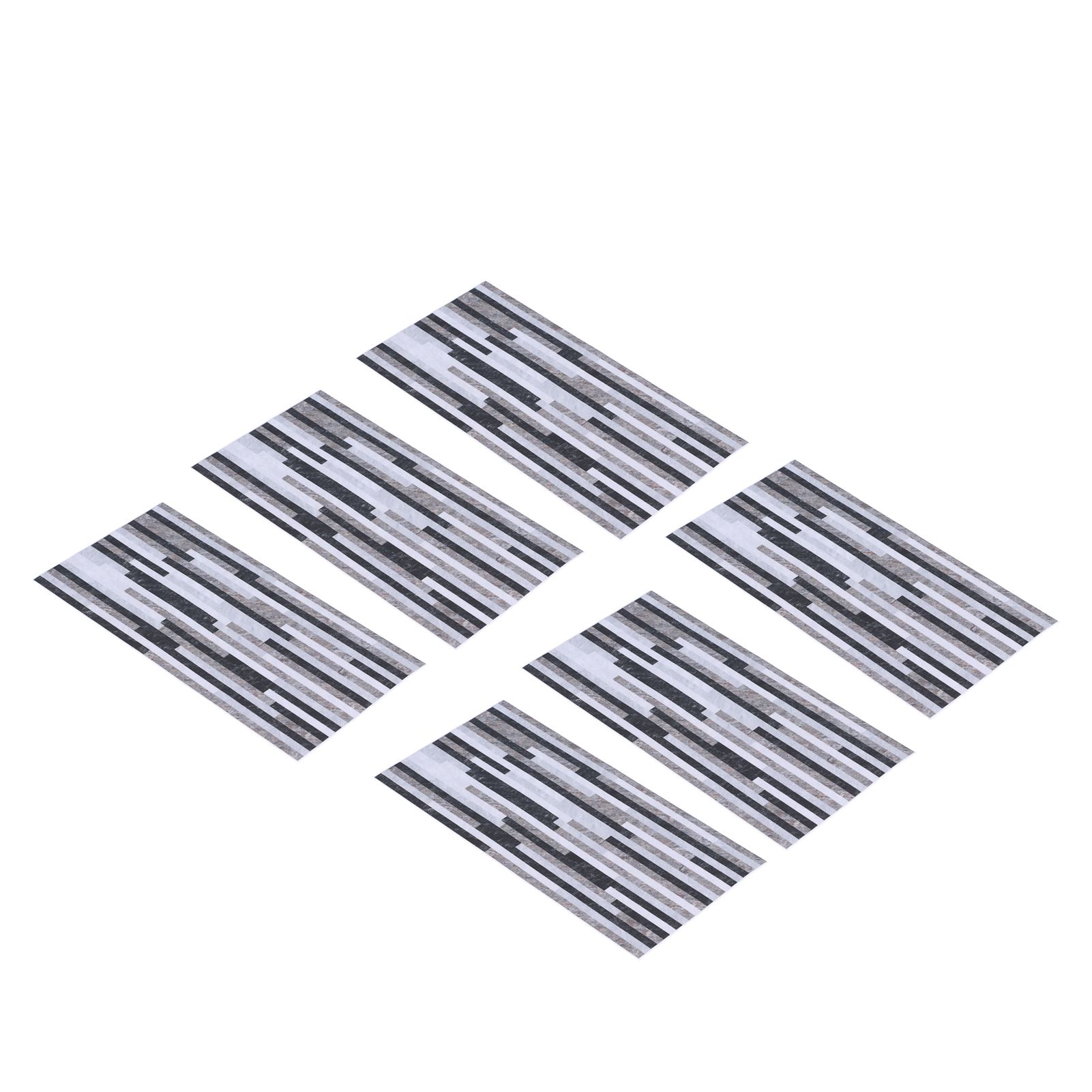 6Pcs set Wall Sticker Self Adhesive Wallpaper Wall Decoration for Bathroom view 7