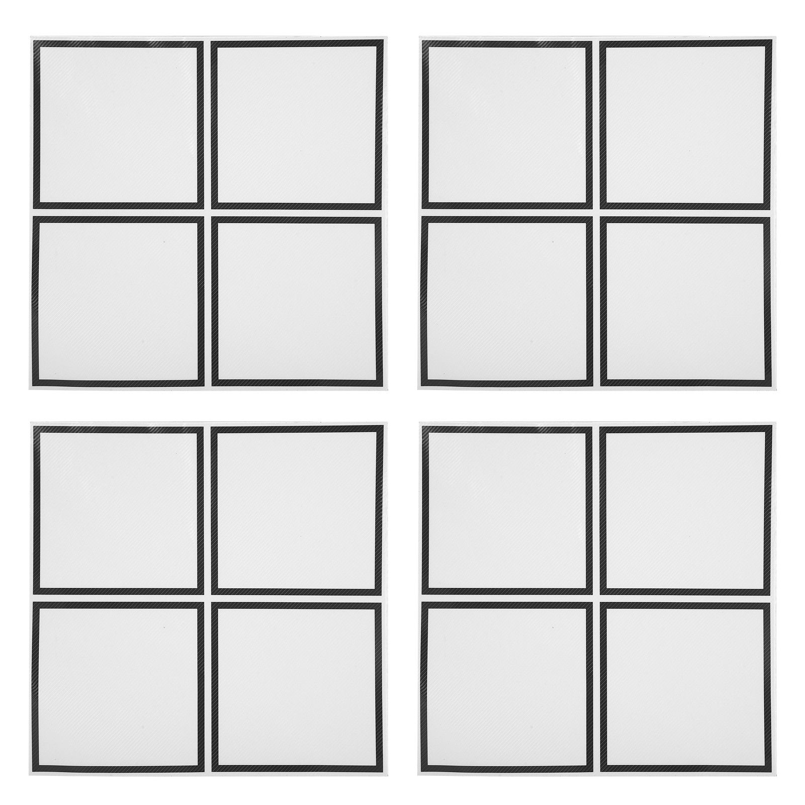 4Pcs set Marble Texture Wall Sticker Waterproof Self Adhesive Wallpaper for view 2