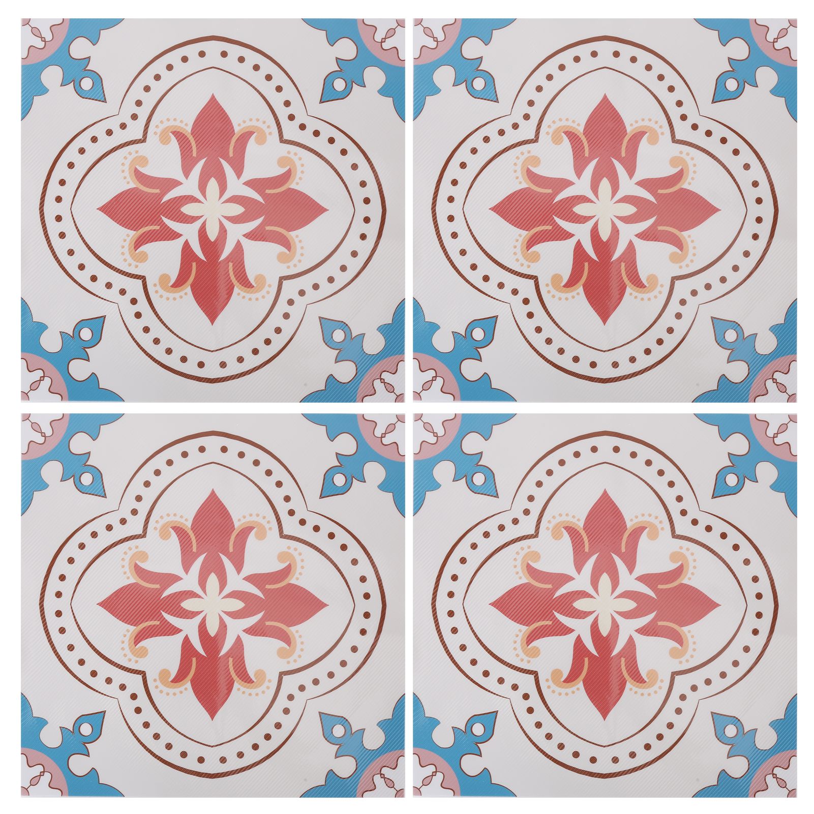 4Pcs set Marble Texture SelfAdhesive Wallpaper Floor Sticker Wall Sticker for view 2