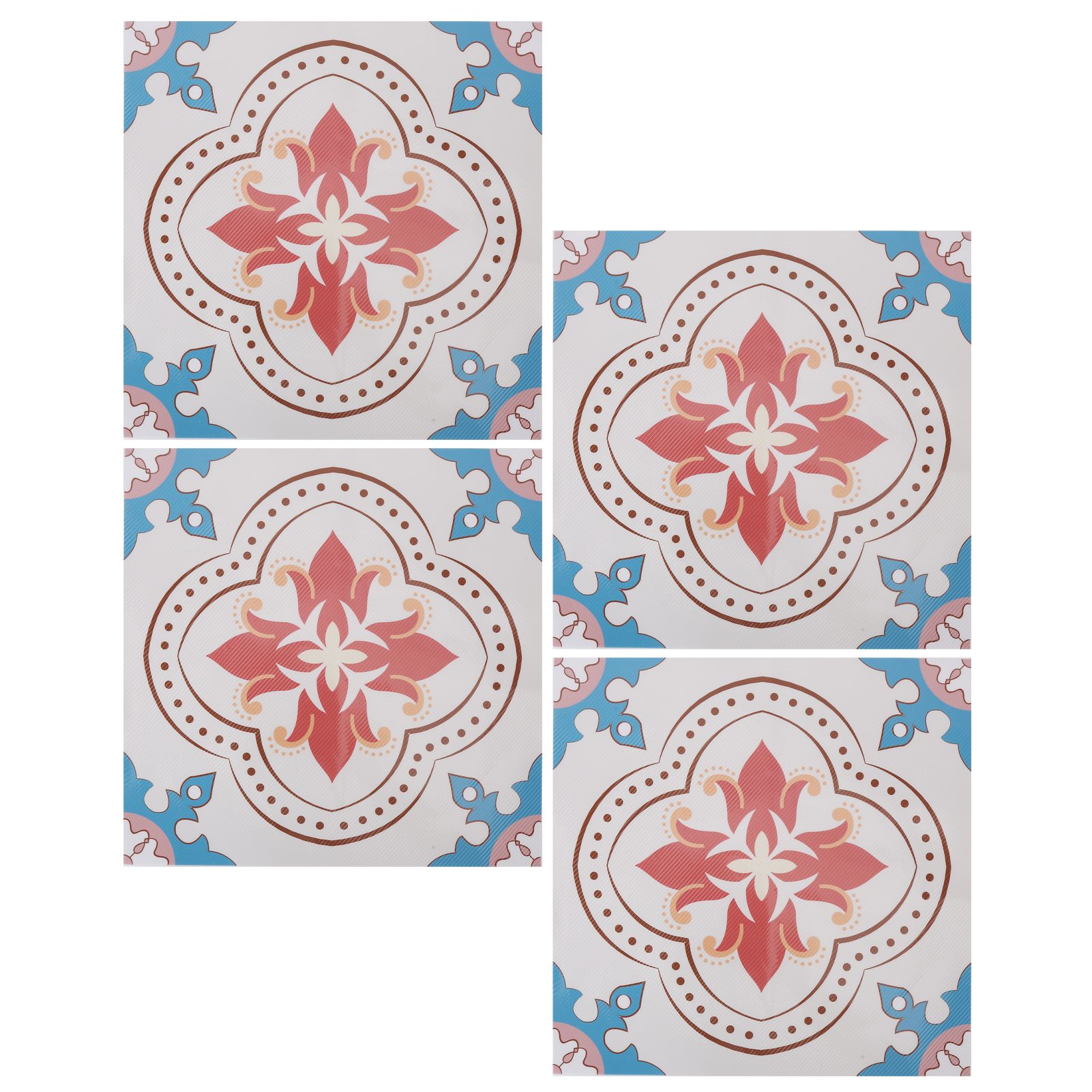 4Pcs set Marble Texture SelfAdhesive Wallpaper Floor Sticker Wall Sticker for view 5