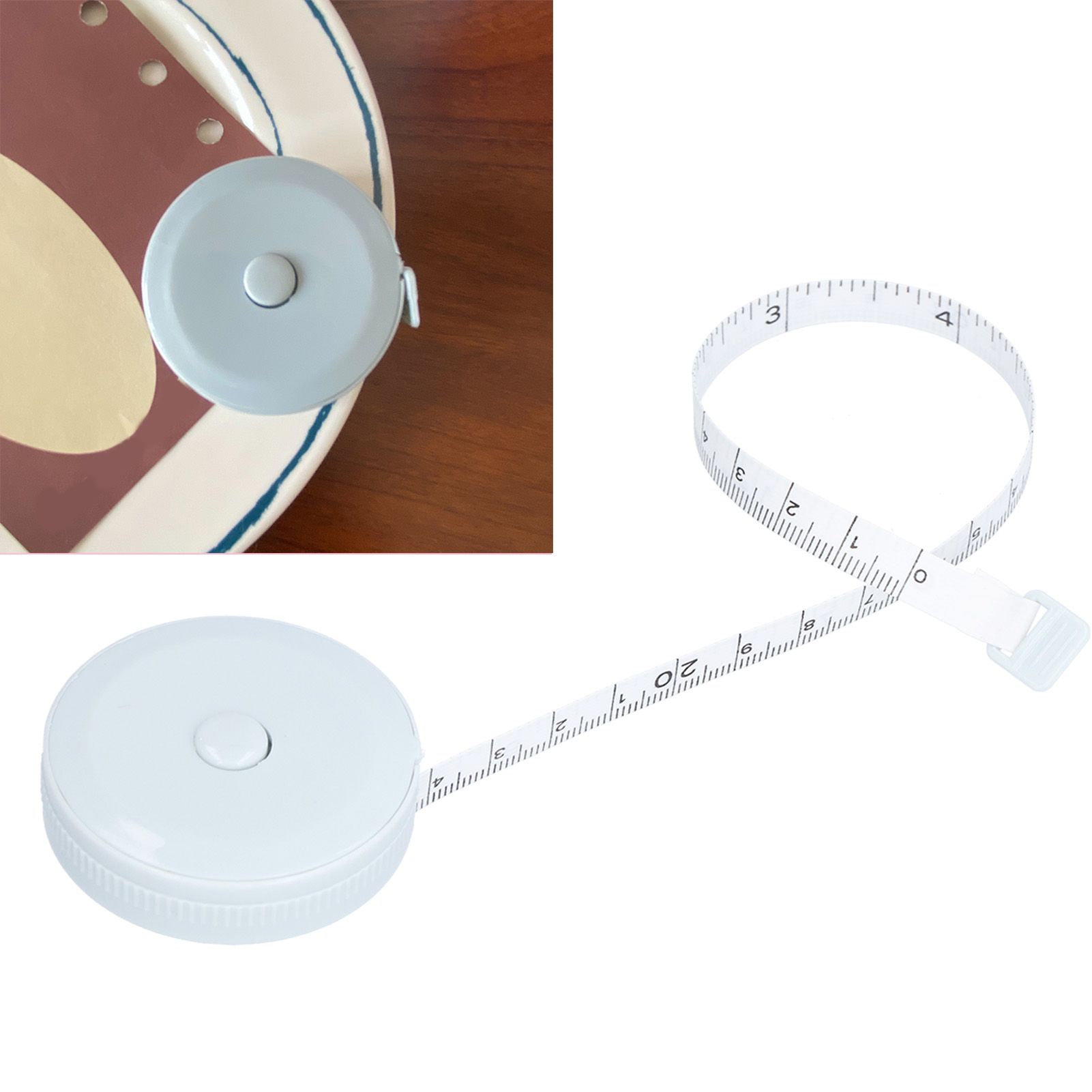 1.5m Soft Sewing Tape Measure Mini Measuring Tape for Girl Body Measuring view 12