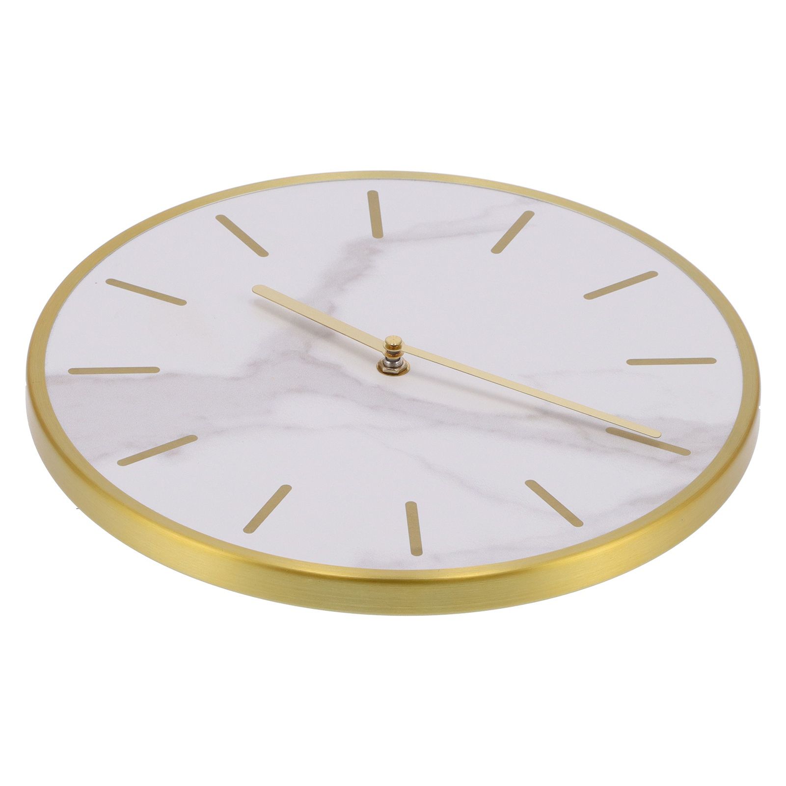 Modern Wall Clock with Large Pendulum Round Mute Hanging Clock for Home Bar Cafes view 3