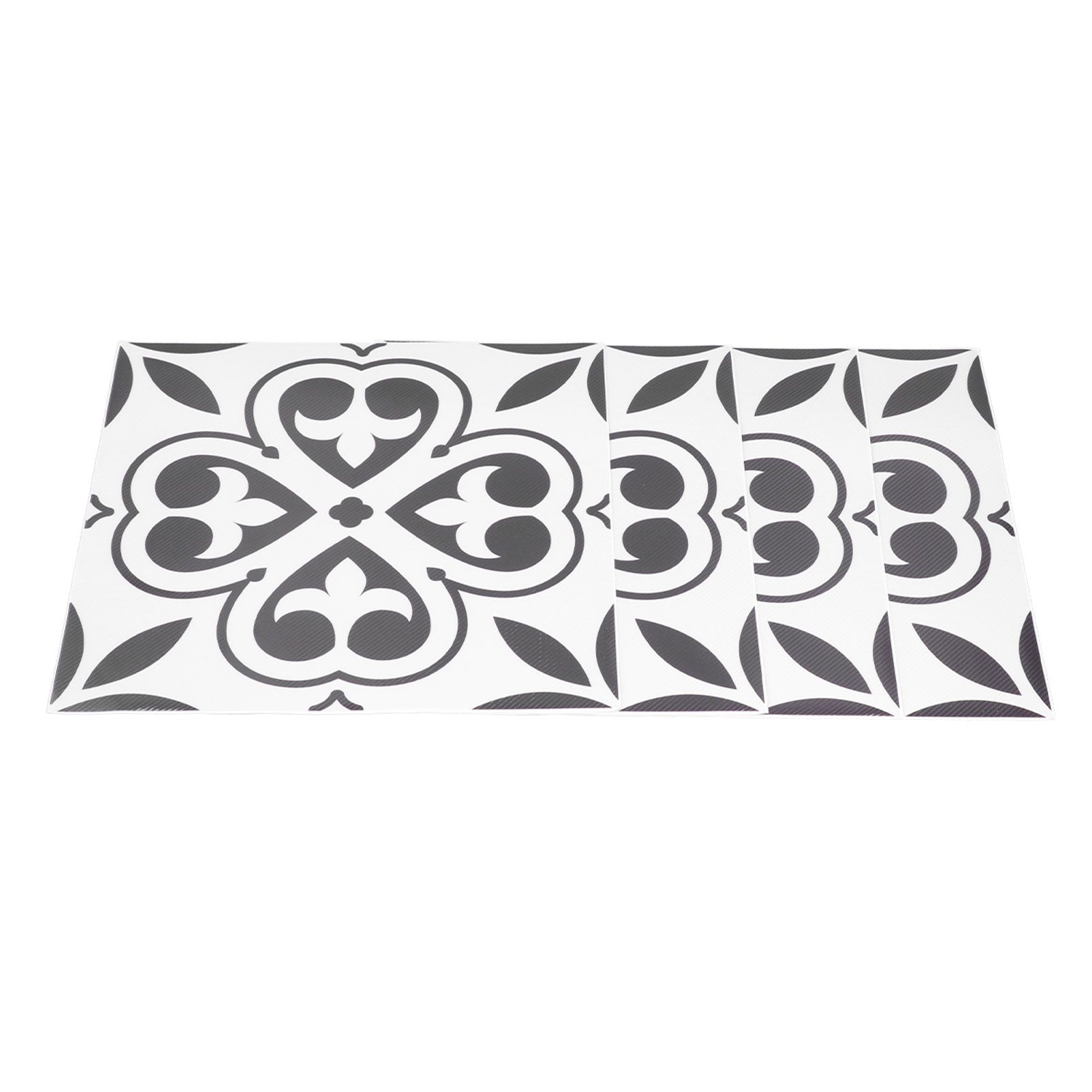 4Pcs DIY Wall Sticker Waterproof SelfAdhesive Floor Sticker for Home Bathroom view 6
