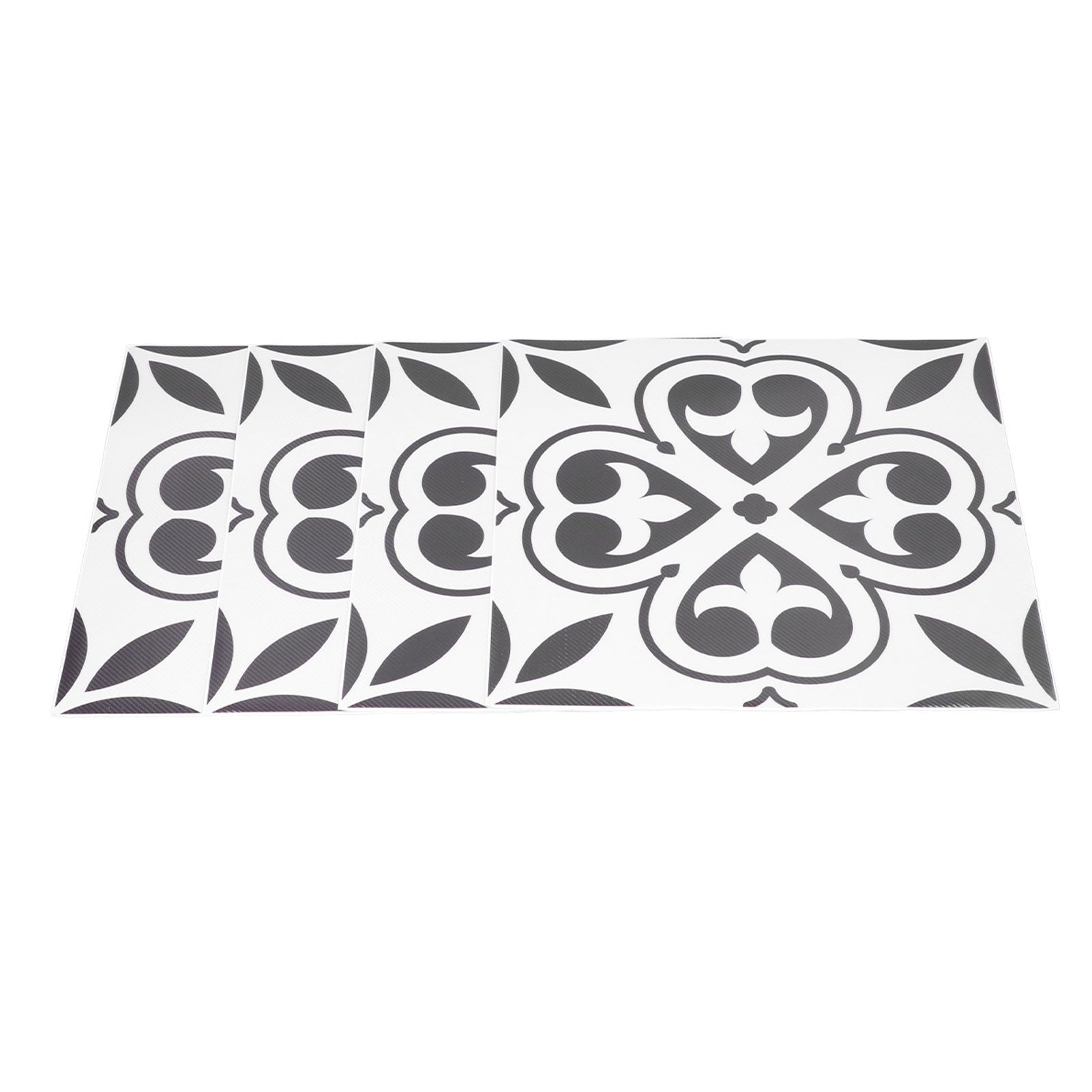 4Pcs DIY Wall Sticker Waterproof SelfAdhesive Floor Sticker for Home Bathroom view 9