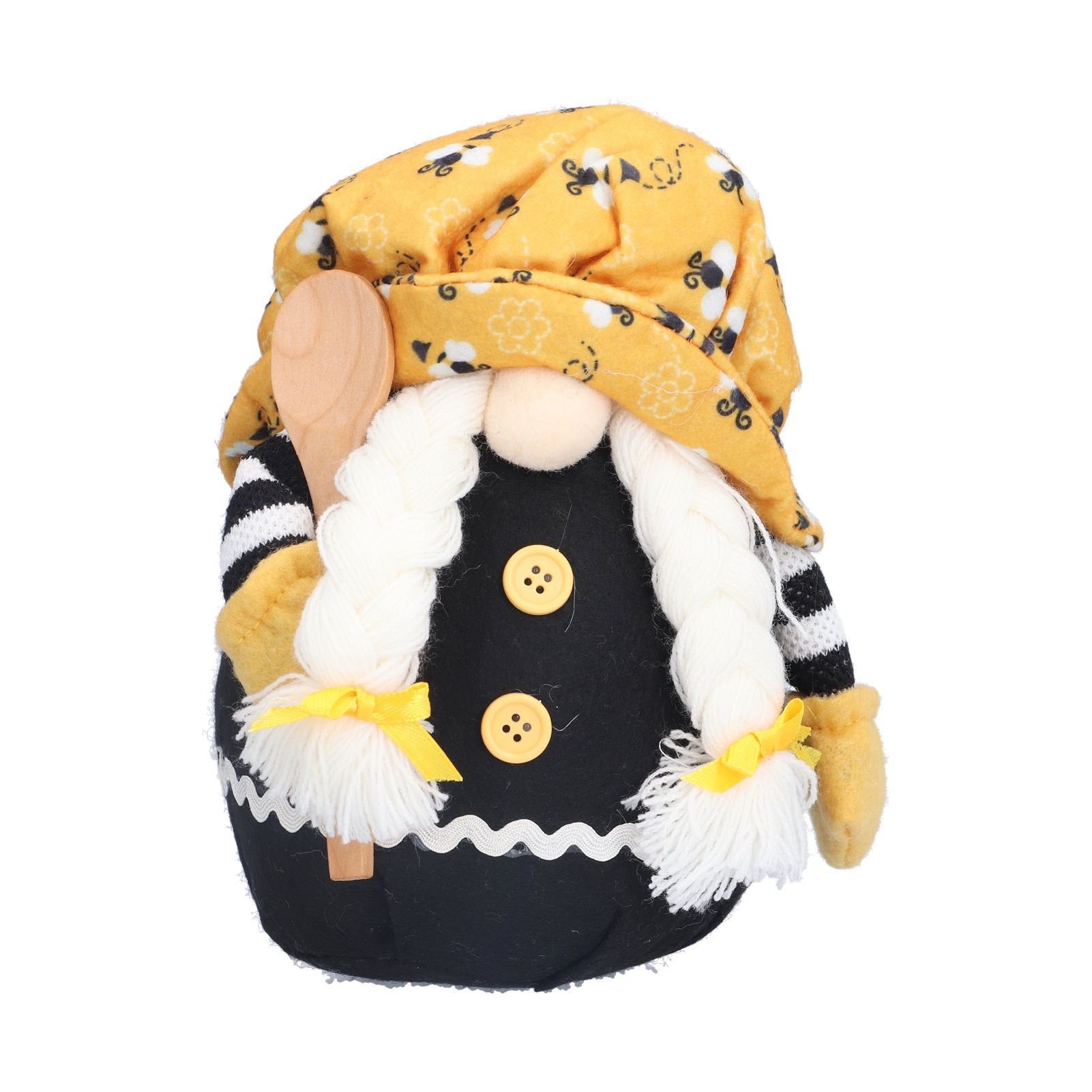 Bee Pattern Gnome Doll Dwarf Faceless Doll Ornament Decor for Living Room Sofa view 2