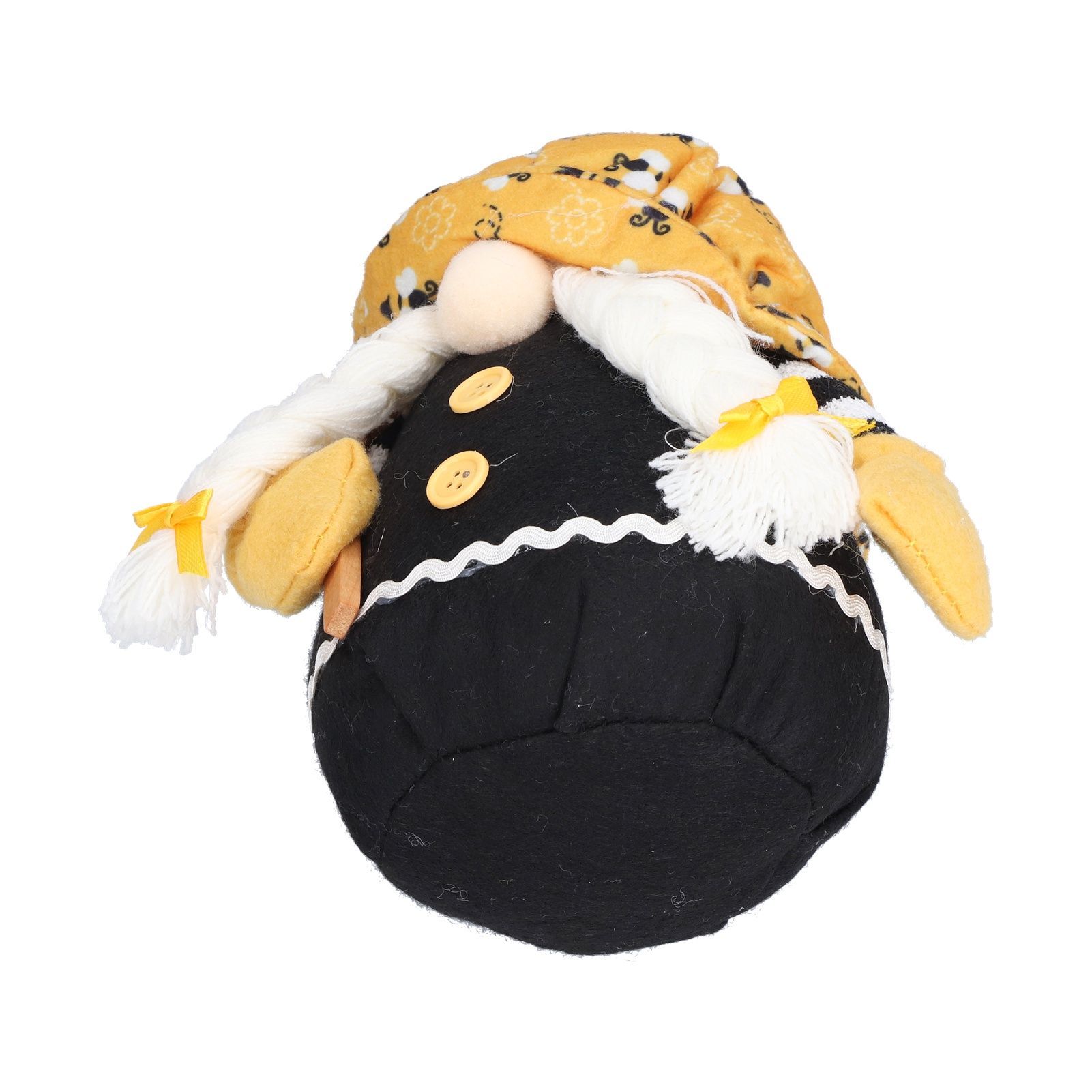 Bee Pattern Gnome Doll Dwarf Faceless Doll Ornament Decor for Living Room Sofa view 3