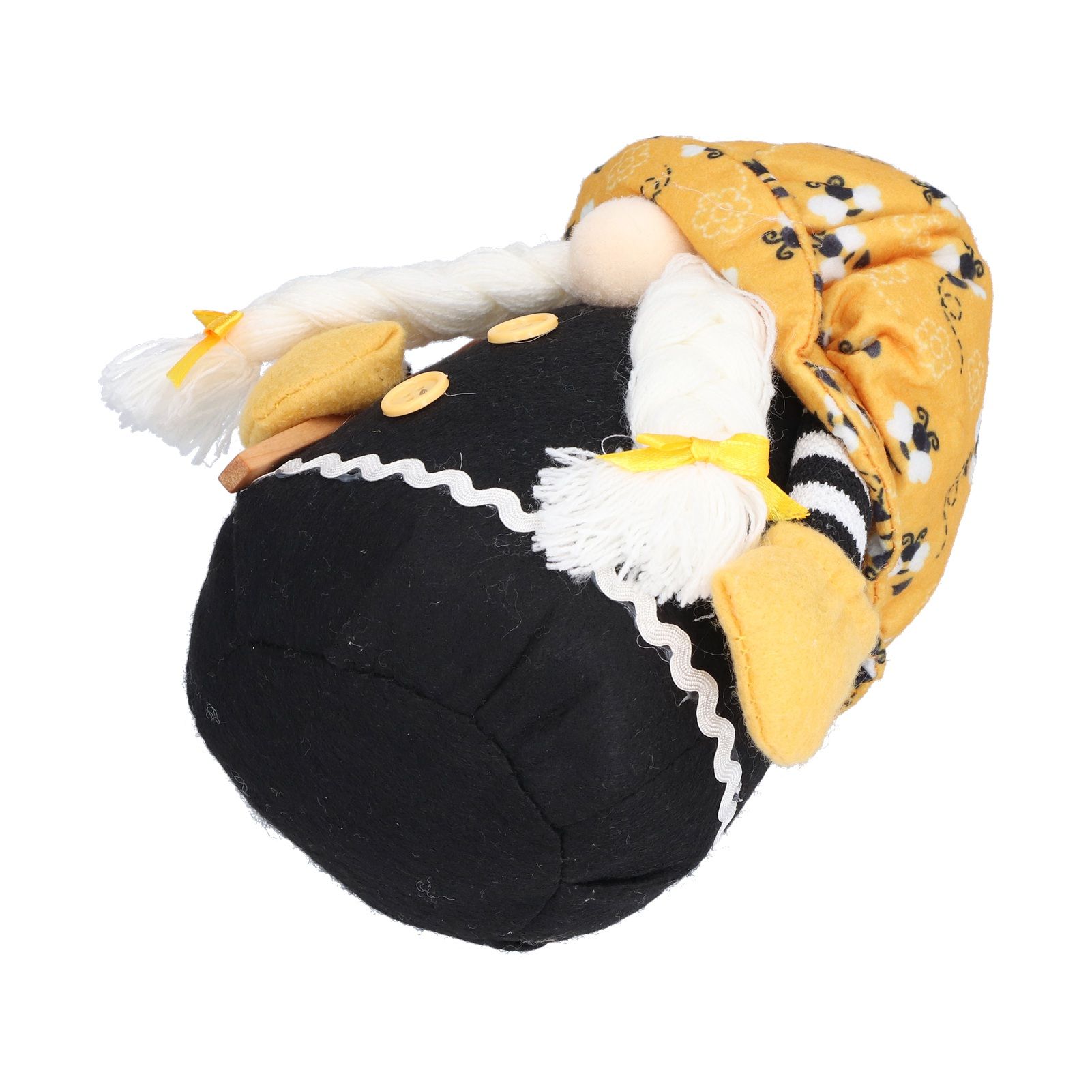 Bee Pattern Gnome Doll Dwarf Faceless Doll Ornament Decor for Living Room Sofa view 4
