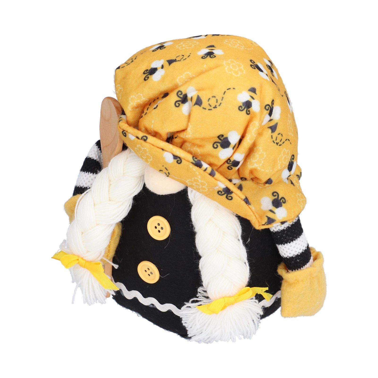 Bee Pattern Gnome Doll Dwarf Faceless Doll Ornament Decor for Living Room Sofa view 8