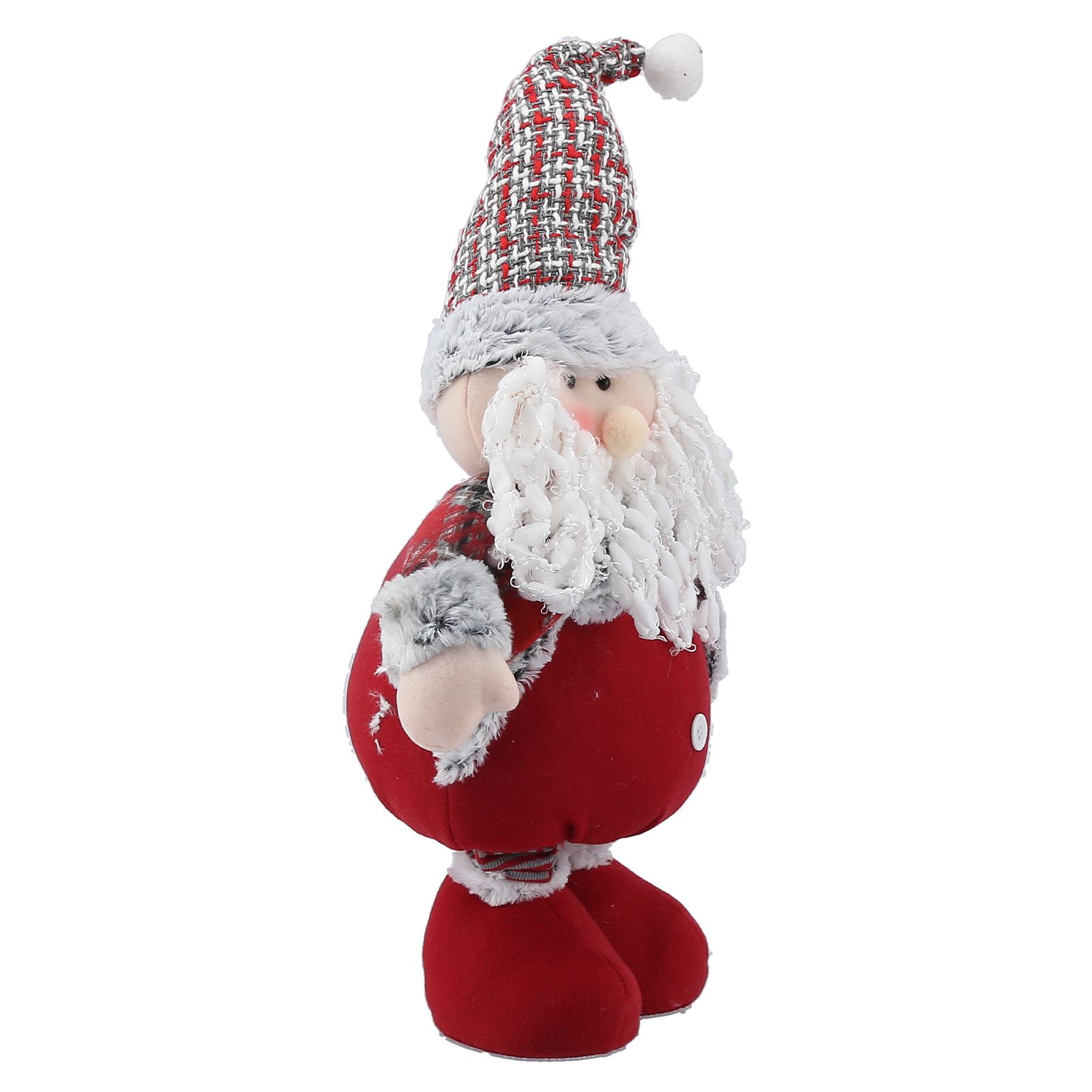 Retractable Standing Santa Claus Doll Christmas Ornament Home Decoration for view 9